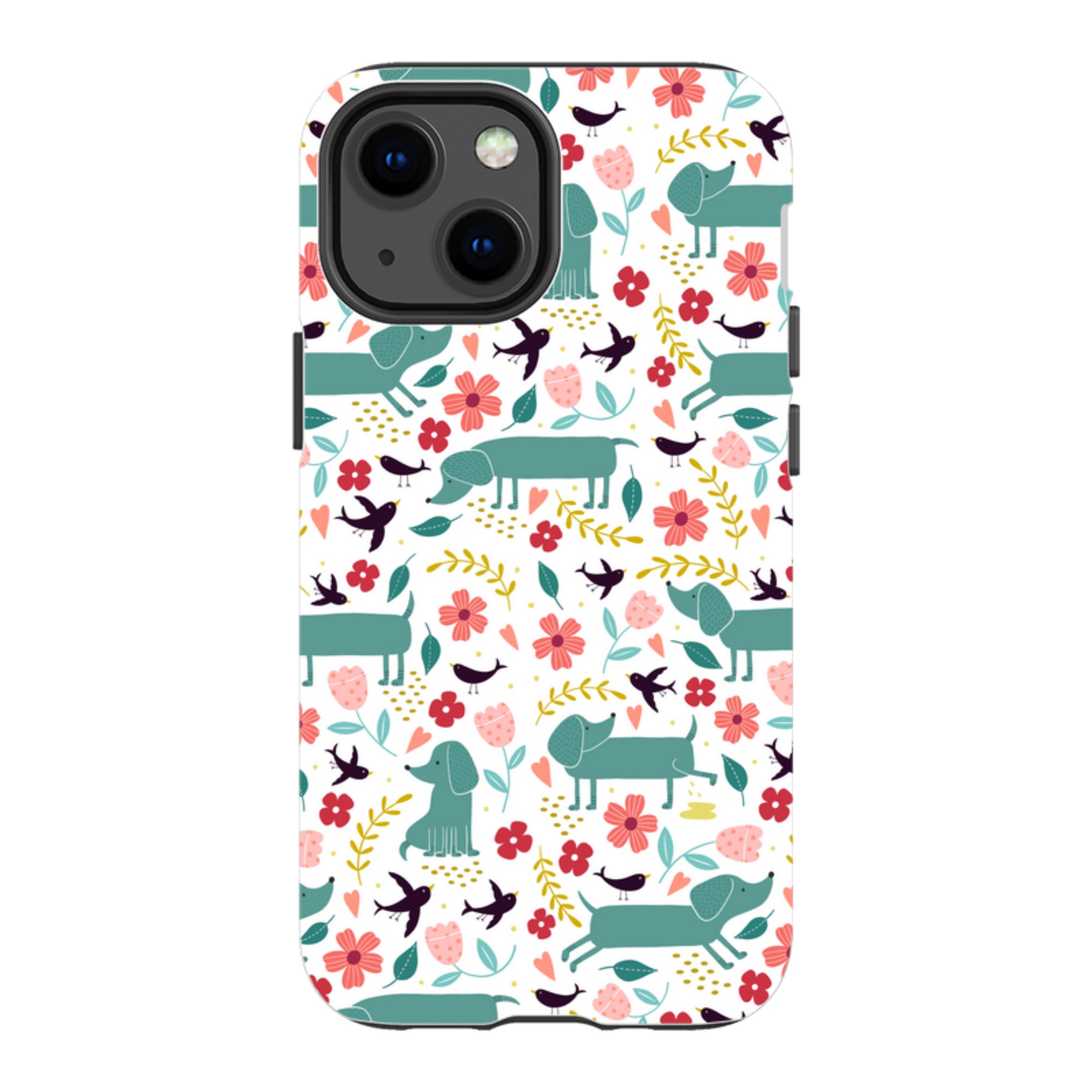 iPhone Tough Case - Cheeky Daschunds By Suzy Taylor