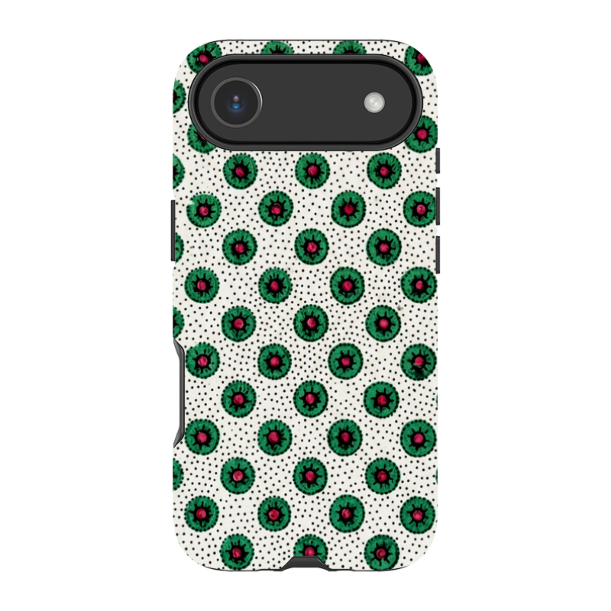 iPhone Tough Case - Green Medallion