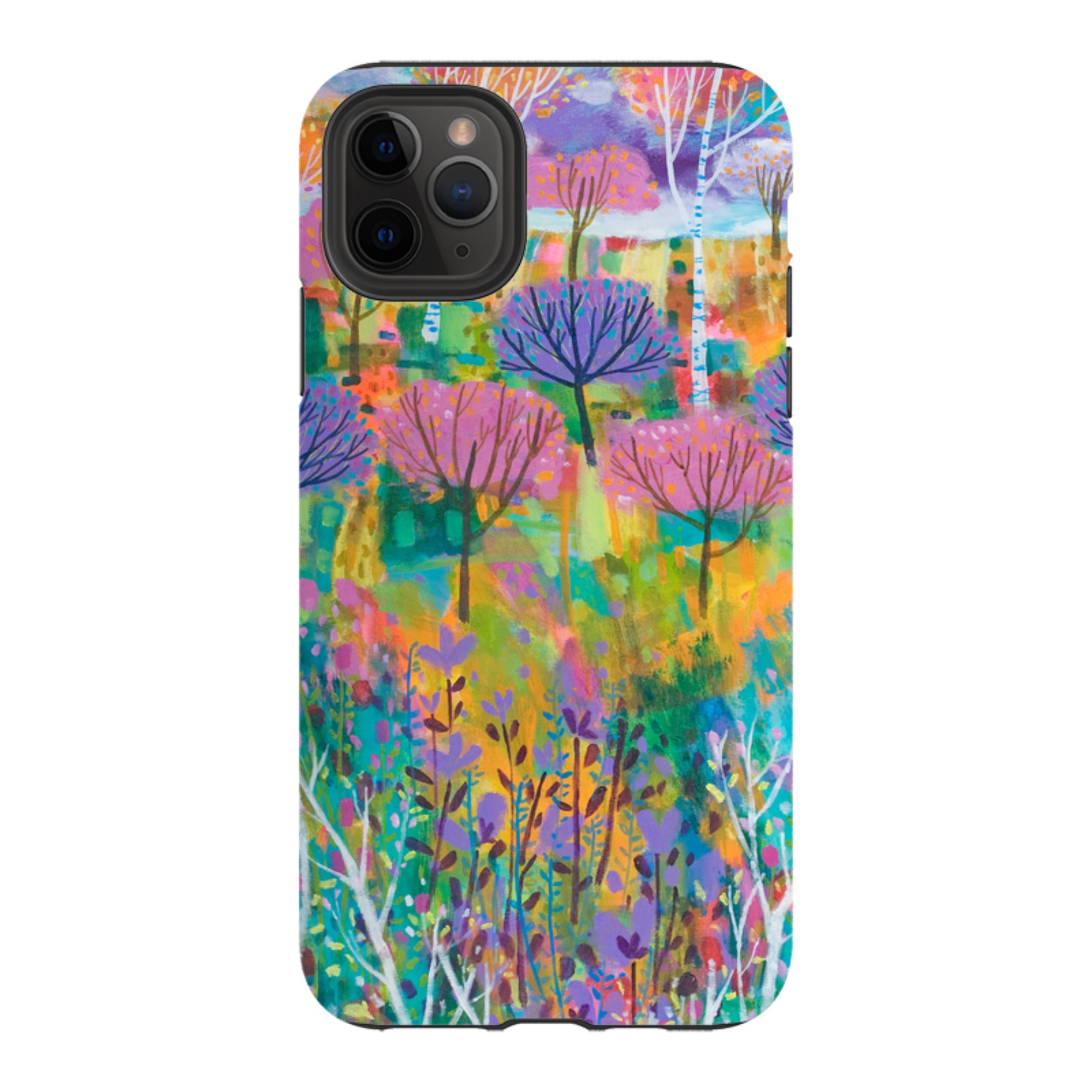 iPhone Tough Case - Trees By Claire West