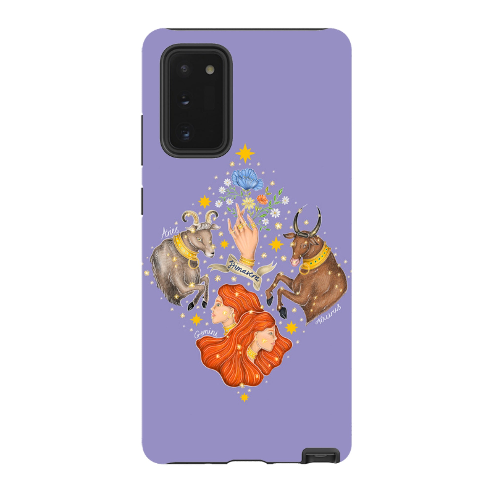 Samsung Tough Case - Spring Zodiac By Catherine Rowe