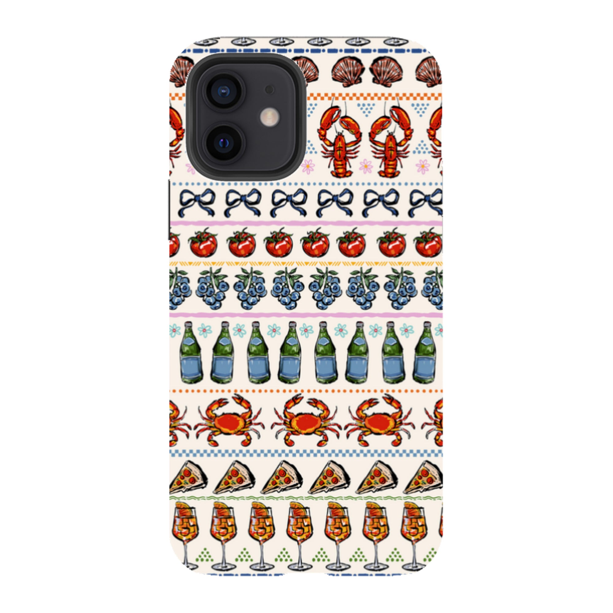 iPhone Case - Crab Pattern