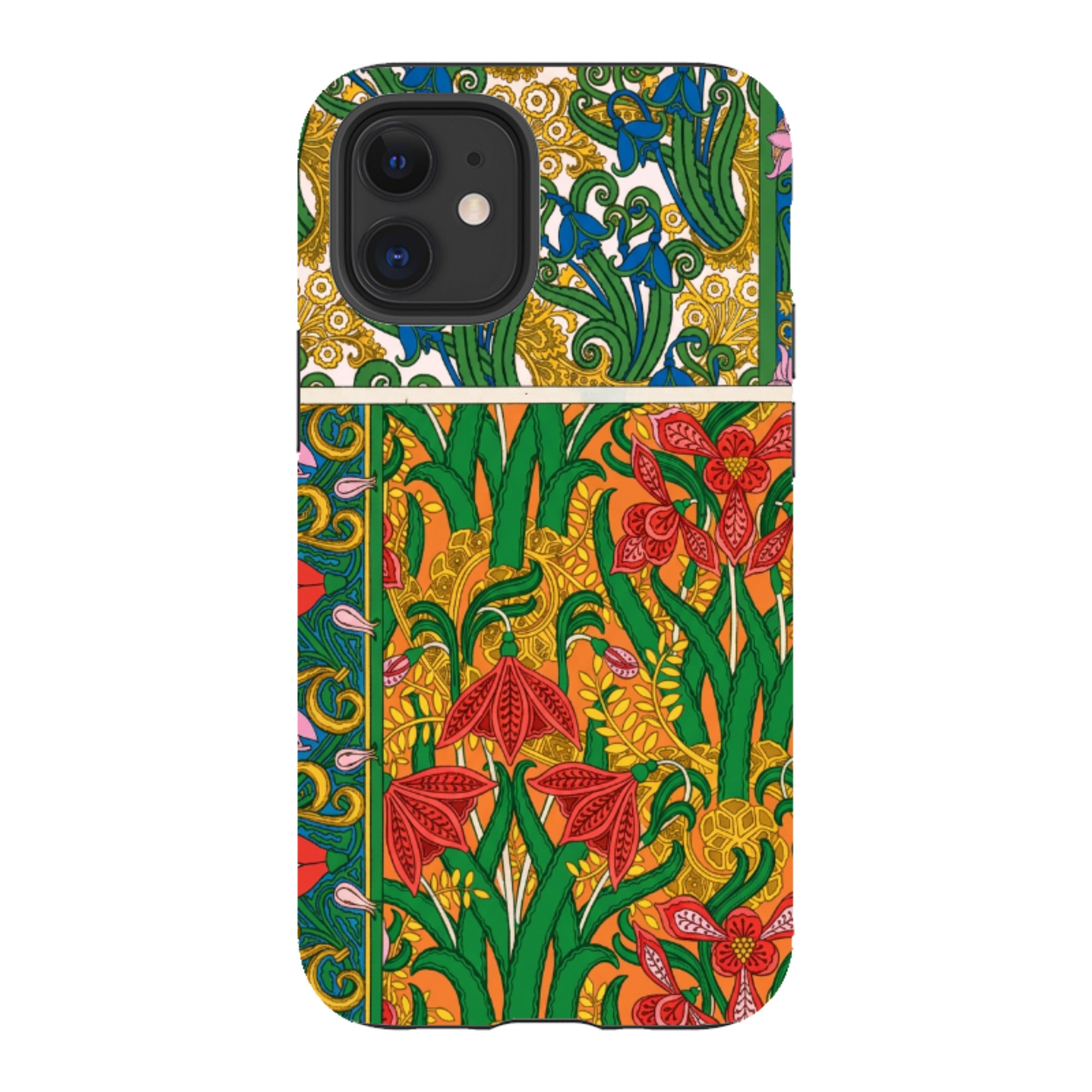 iPhone Tough Case - Vintage Art Nouveau Lily