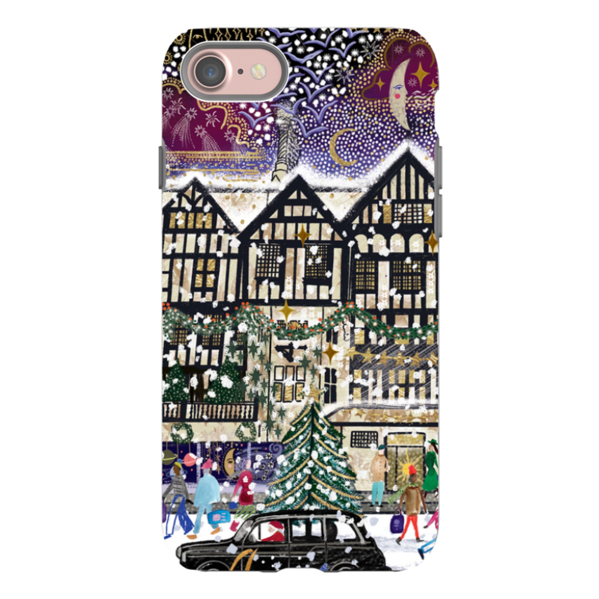 iPhone Tough Case - Christmas In London II By Emma Frances Grant