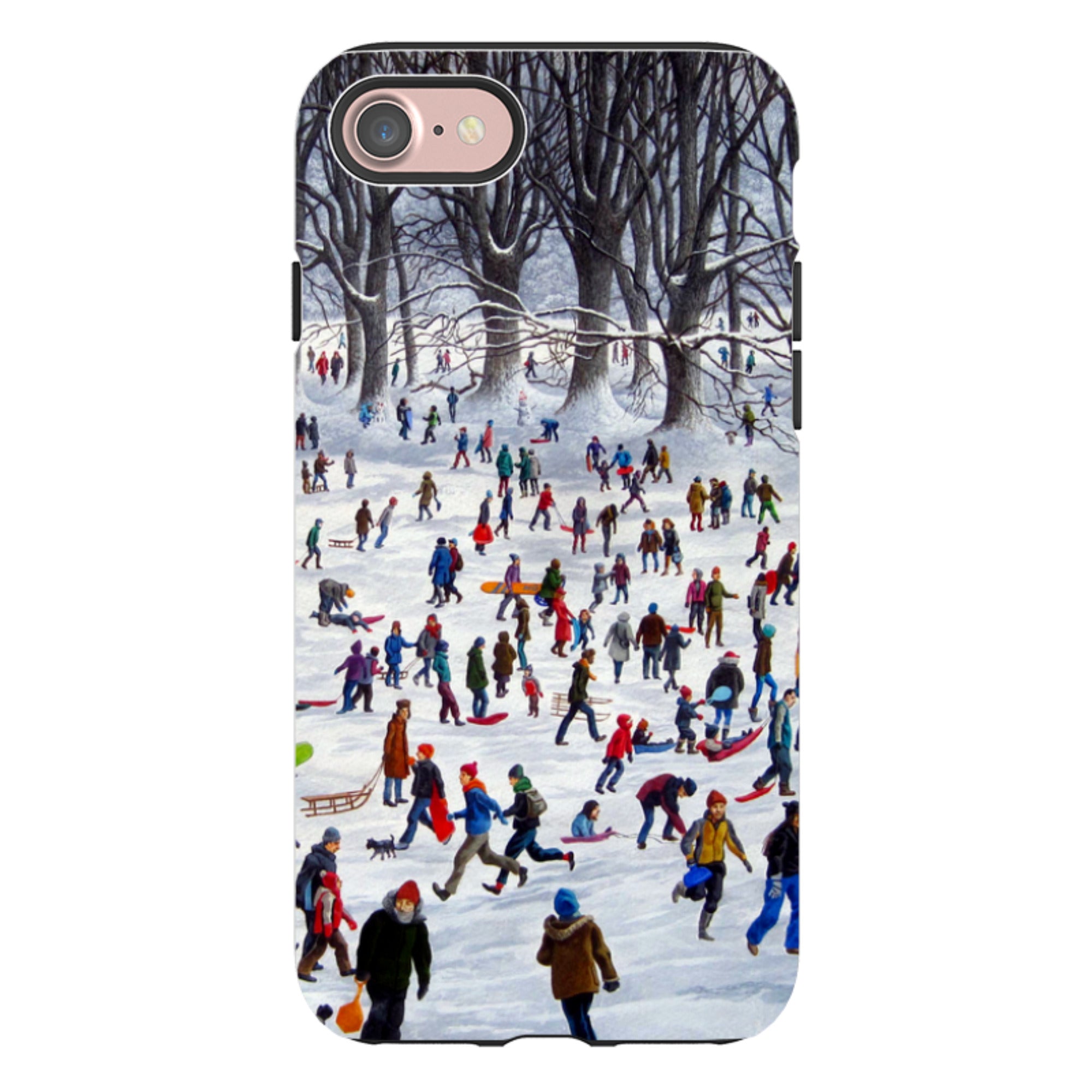 iPhone Tough Case - Snowtime By Philip Hood