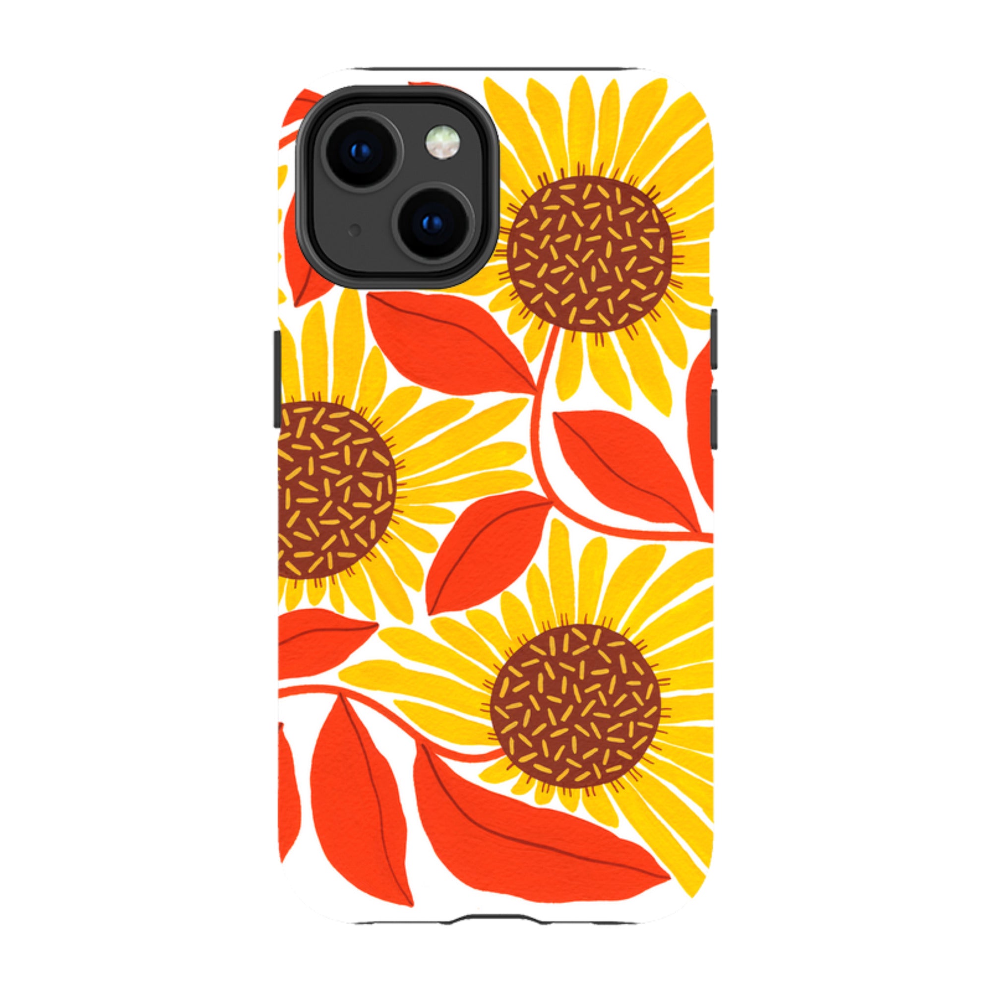 iPhone MagSafe Tough Case -  Sunflower By Madalina Andronic
