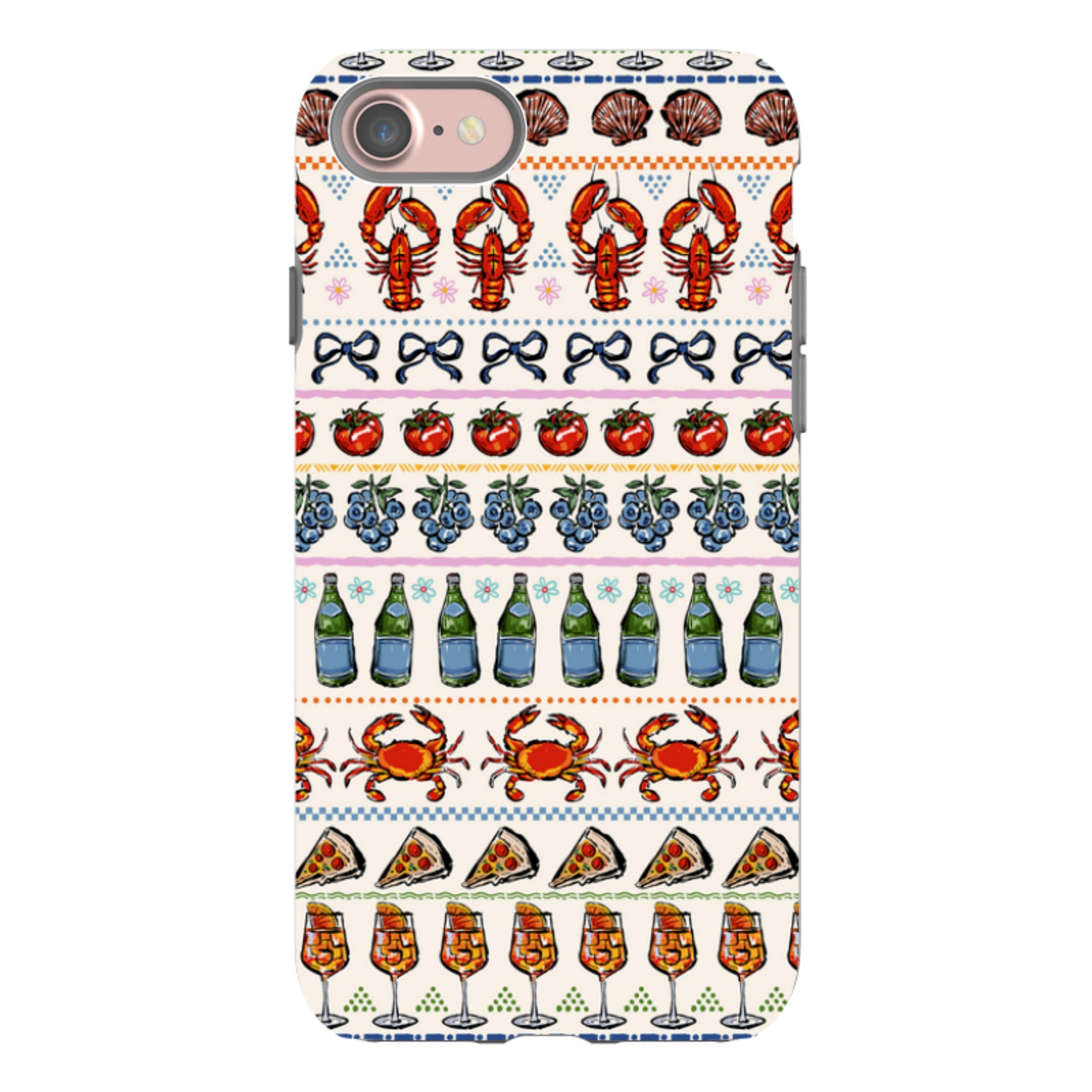 iPhone Case - Crab Pattern
