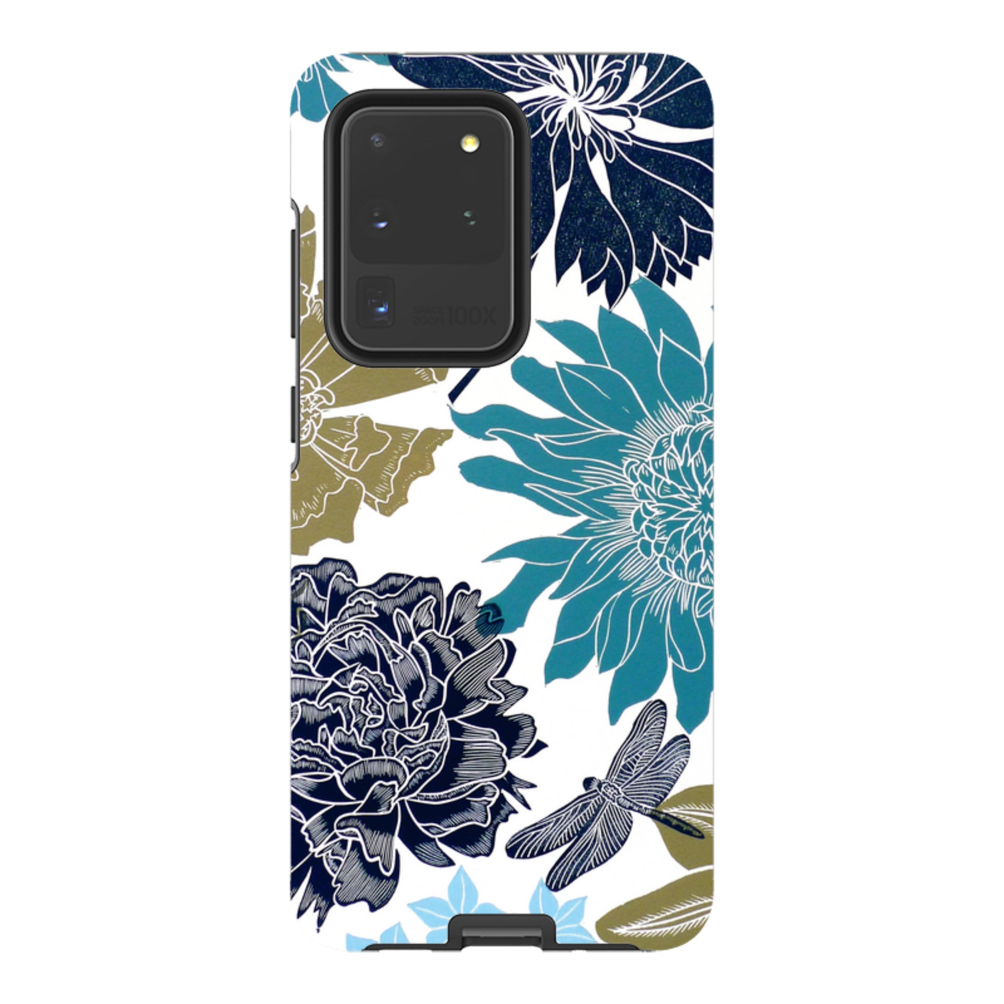 Samsung Tough Case - Cottage Garden Dragonfly By Kate Heiss