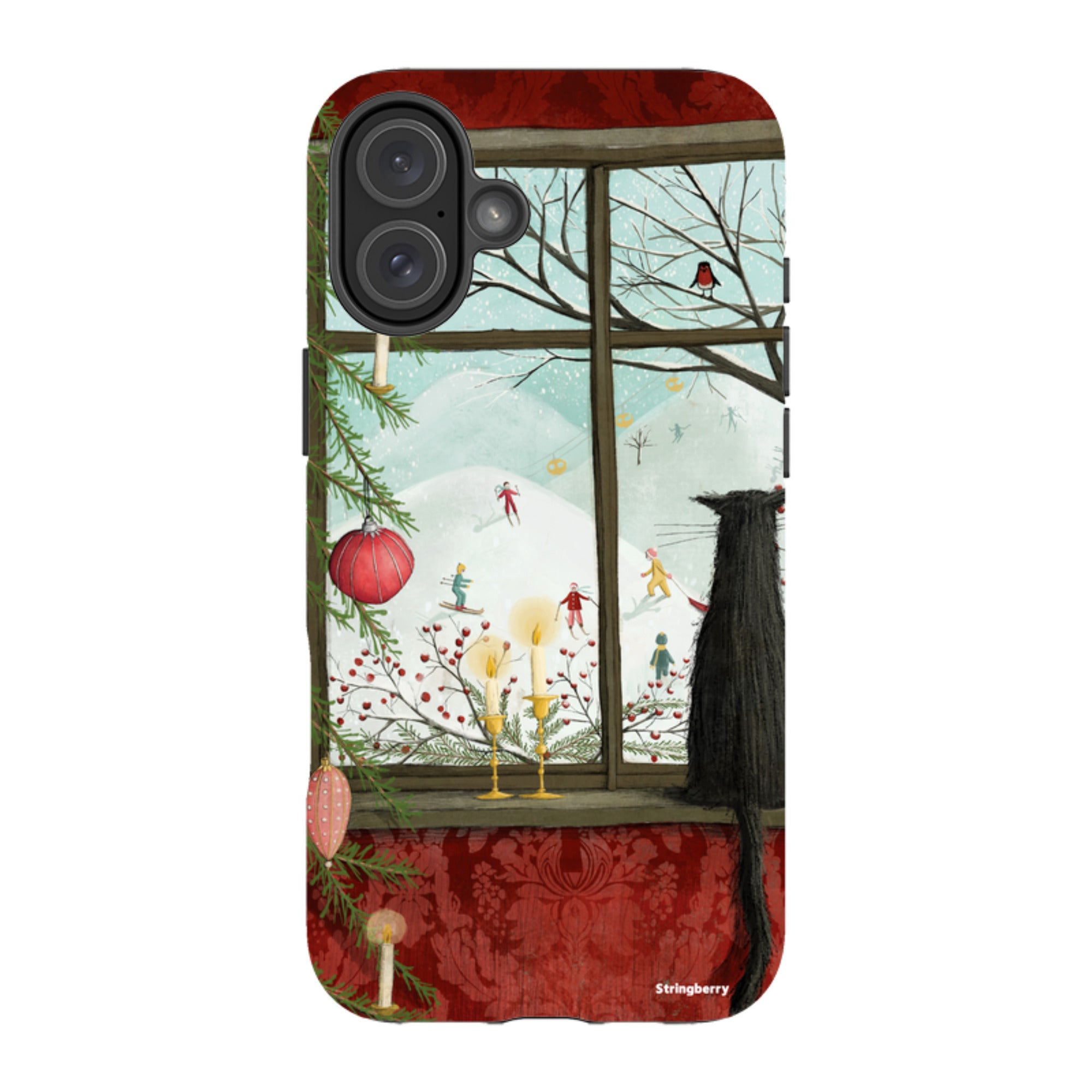 iPhone Tough Case - Christmas Window By Maja Lindberg