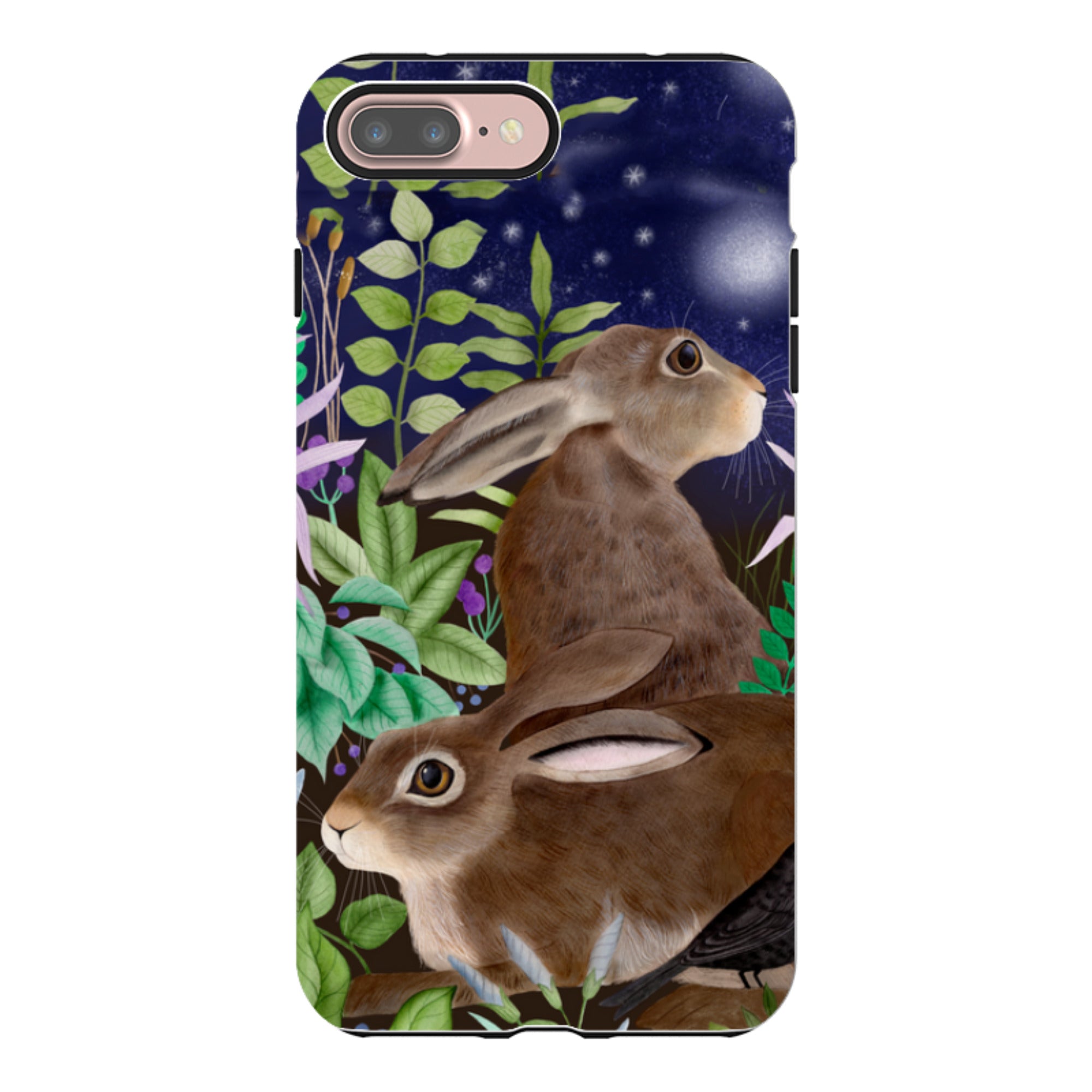 iPhone Tough Case - Hares By Bex Parkin
