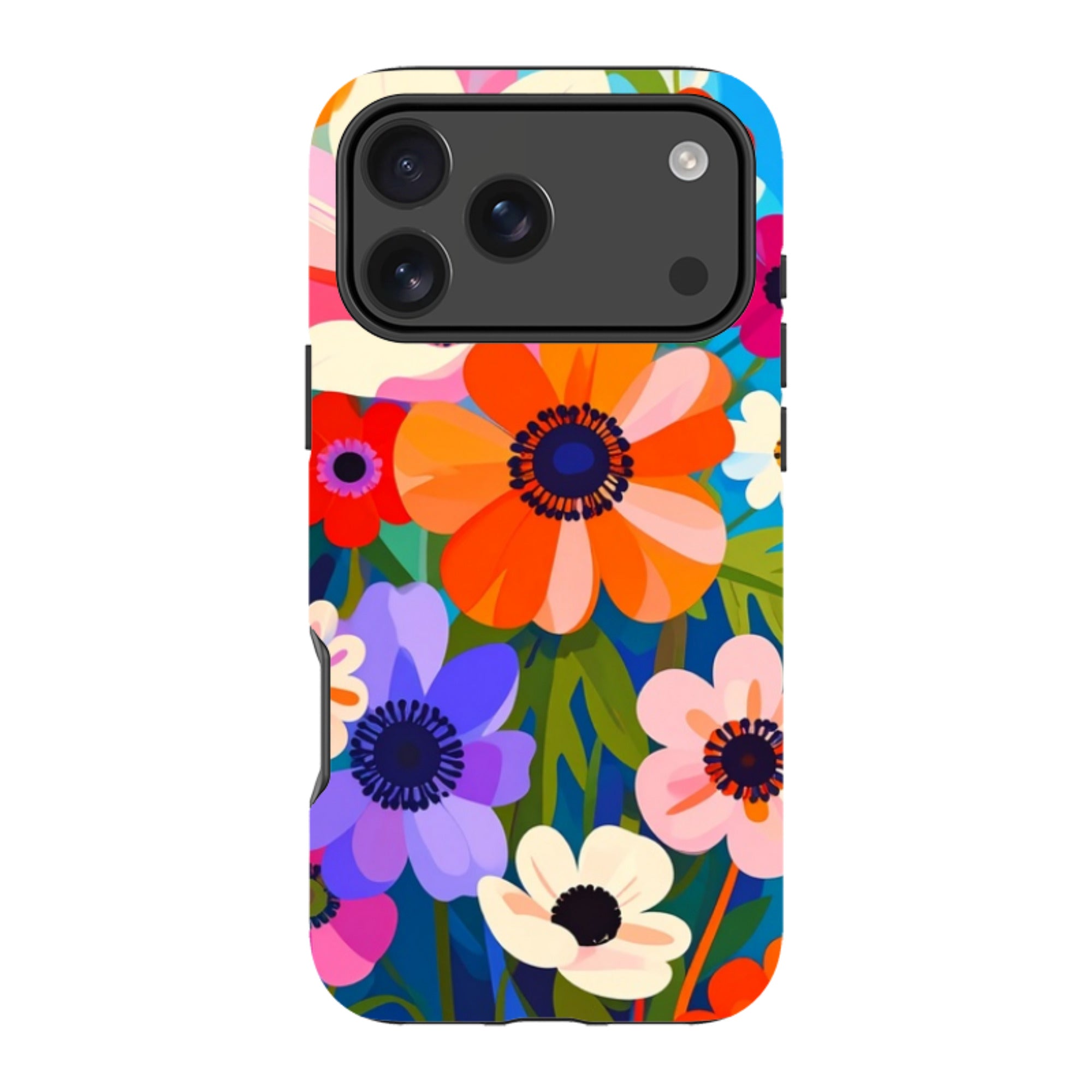 iPhone Tough Case - Angel Summer Floral