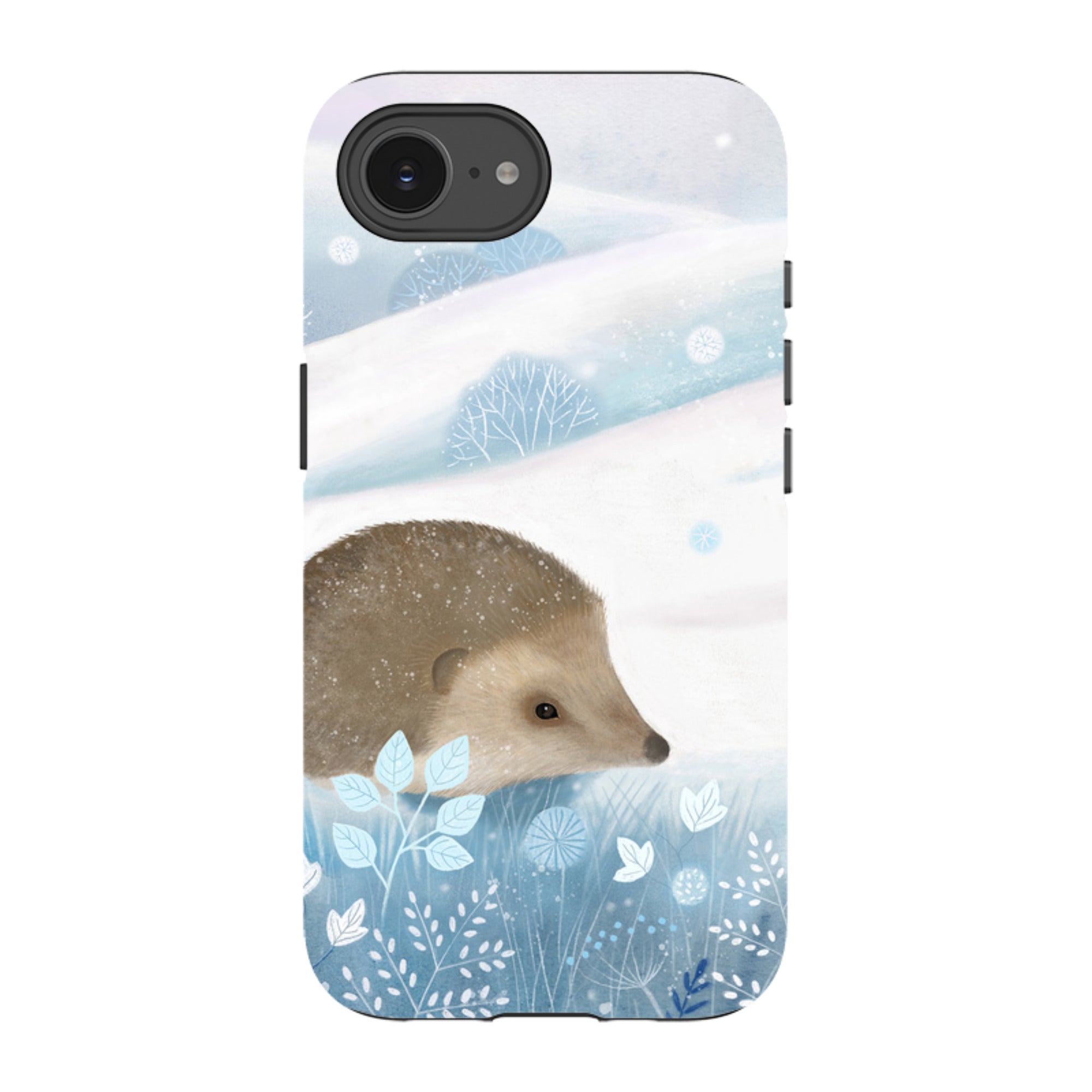 iPhone Tough Case - Winter Hedgehog By Bex Parkin