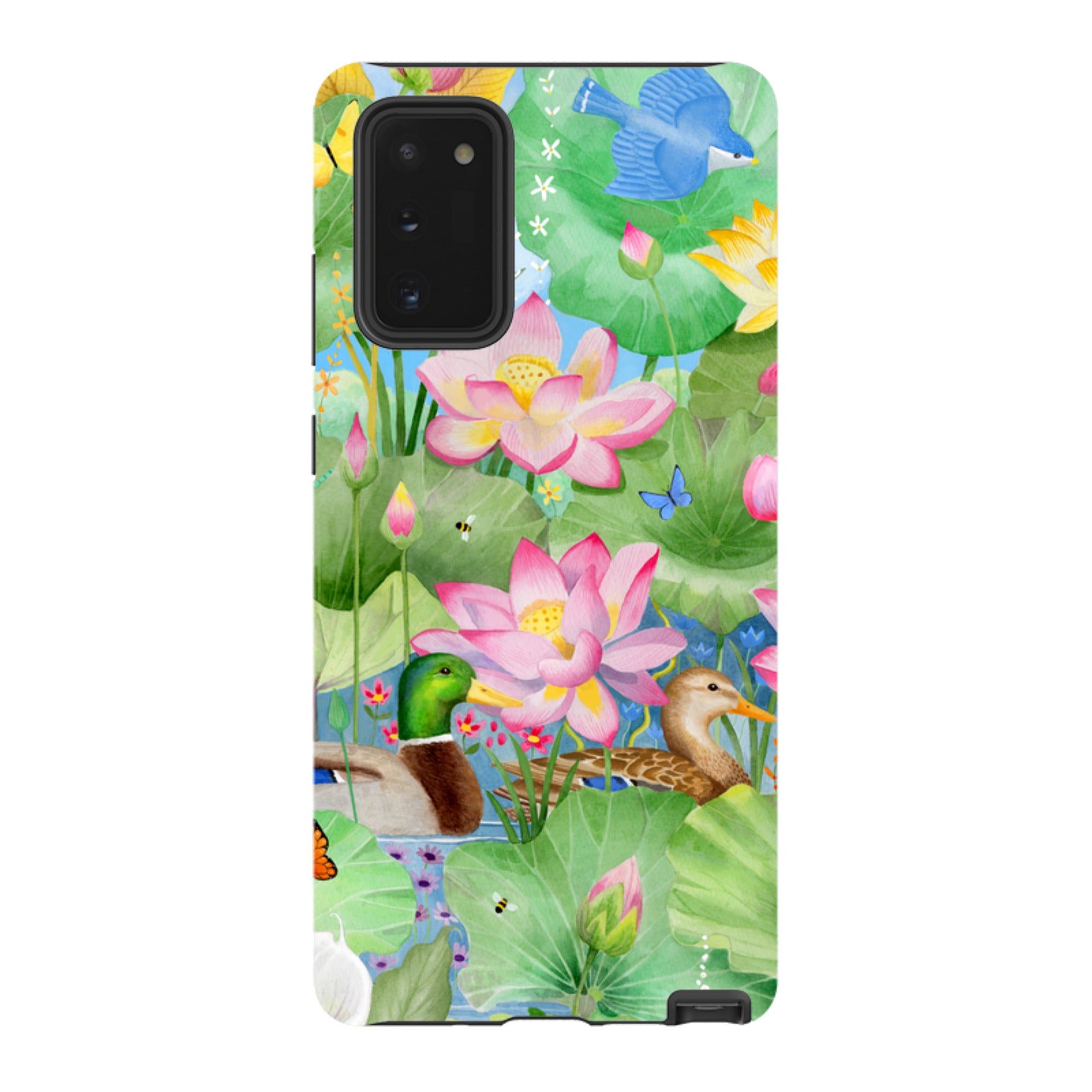 Samsung Tough Case - Waterlily Pond By Bex Parkin