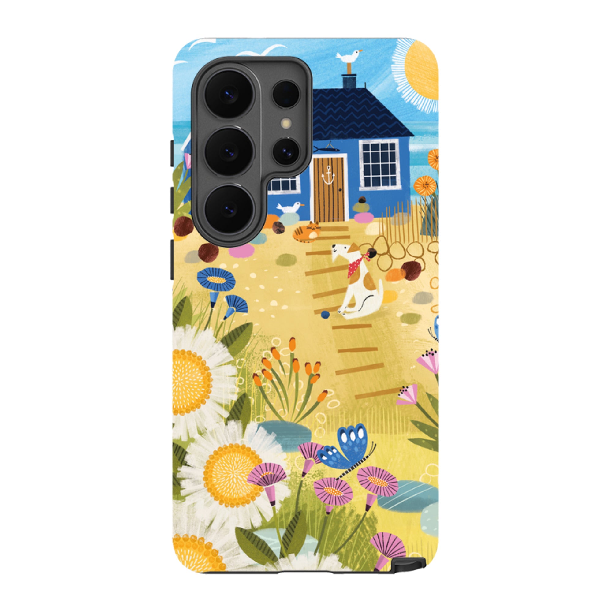 Samsung Tough  Case - Beach House By Ali Brookes