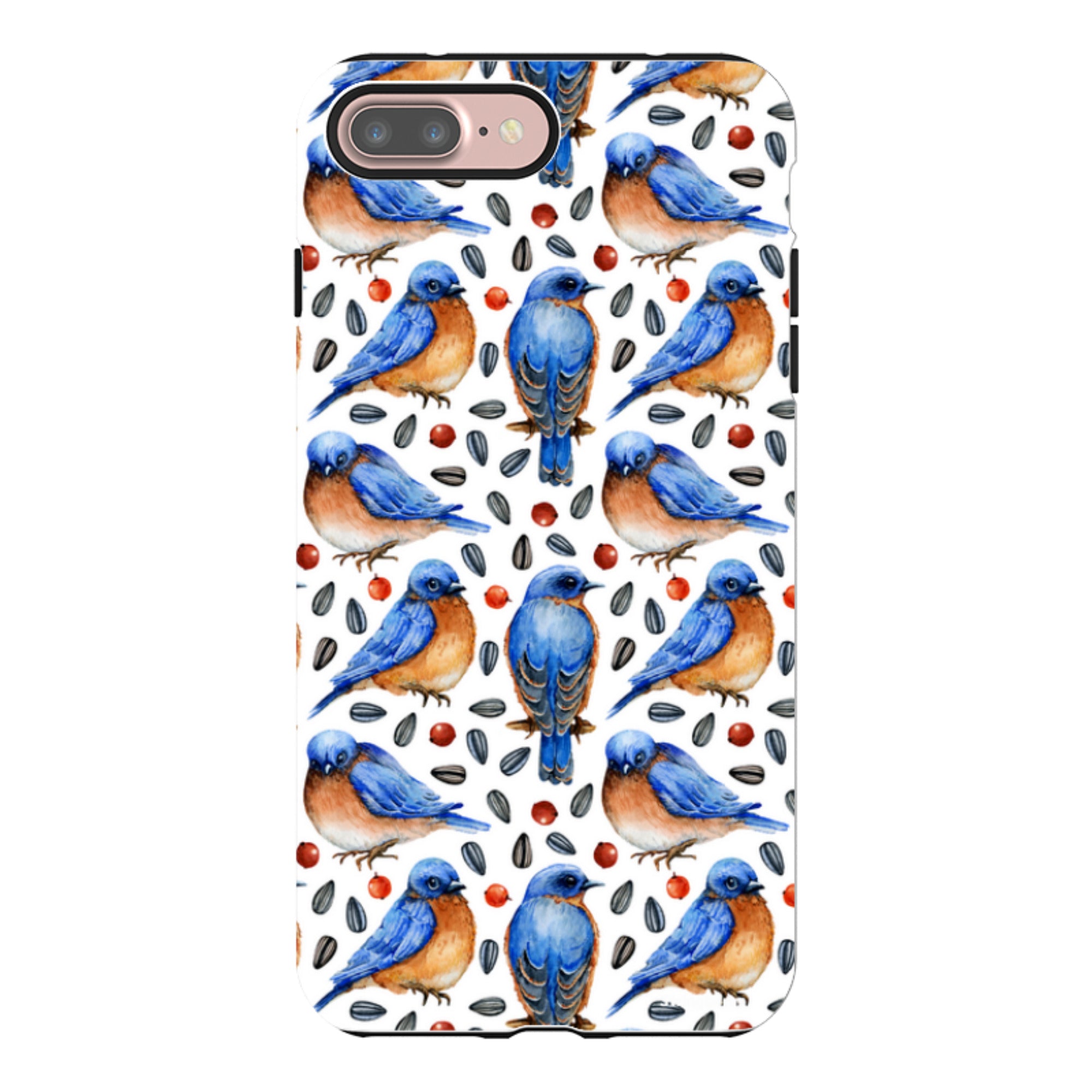 iPhone Tough Case - Bluebirds II