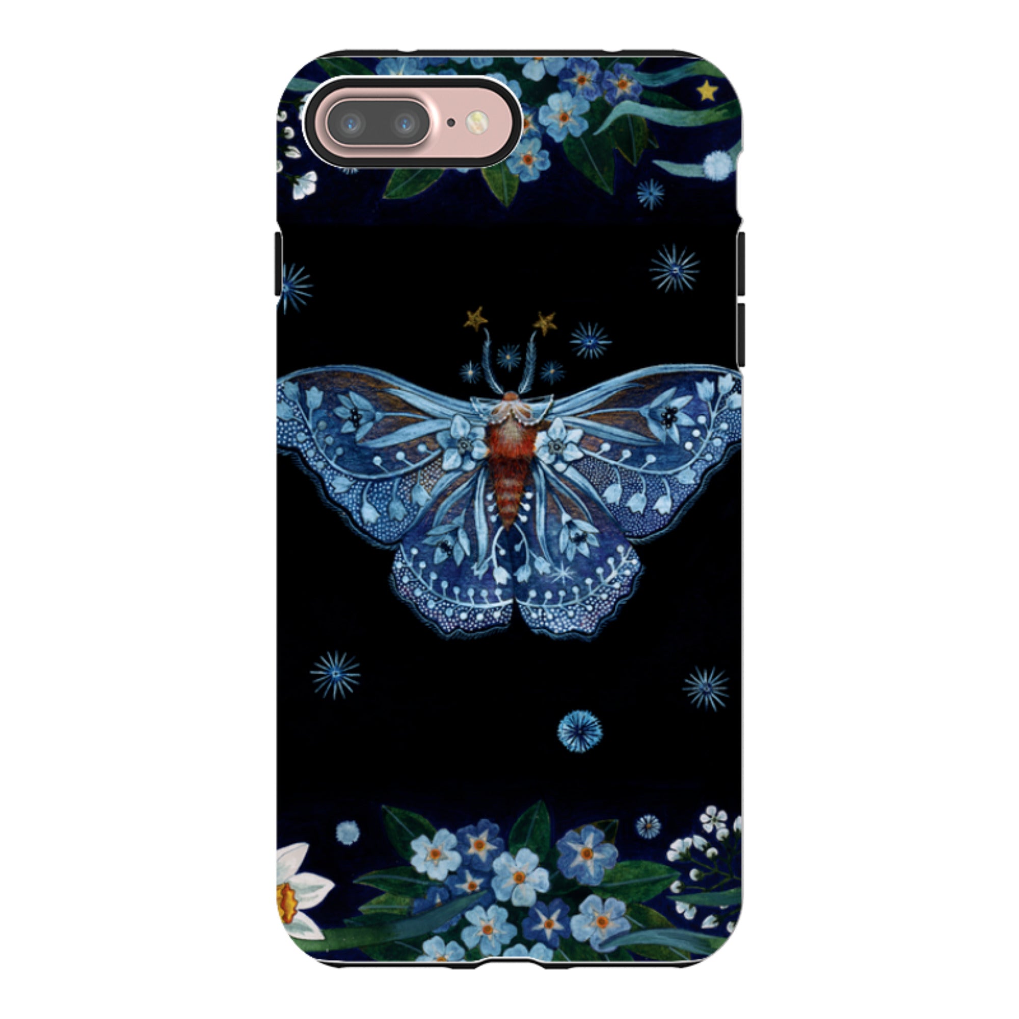 iPhone Tough Case - Night Moth By Maria Matos