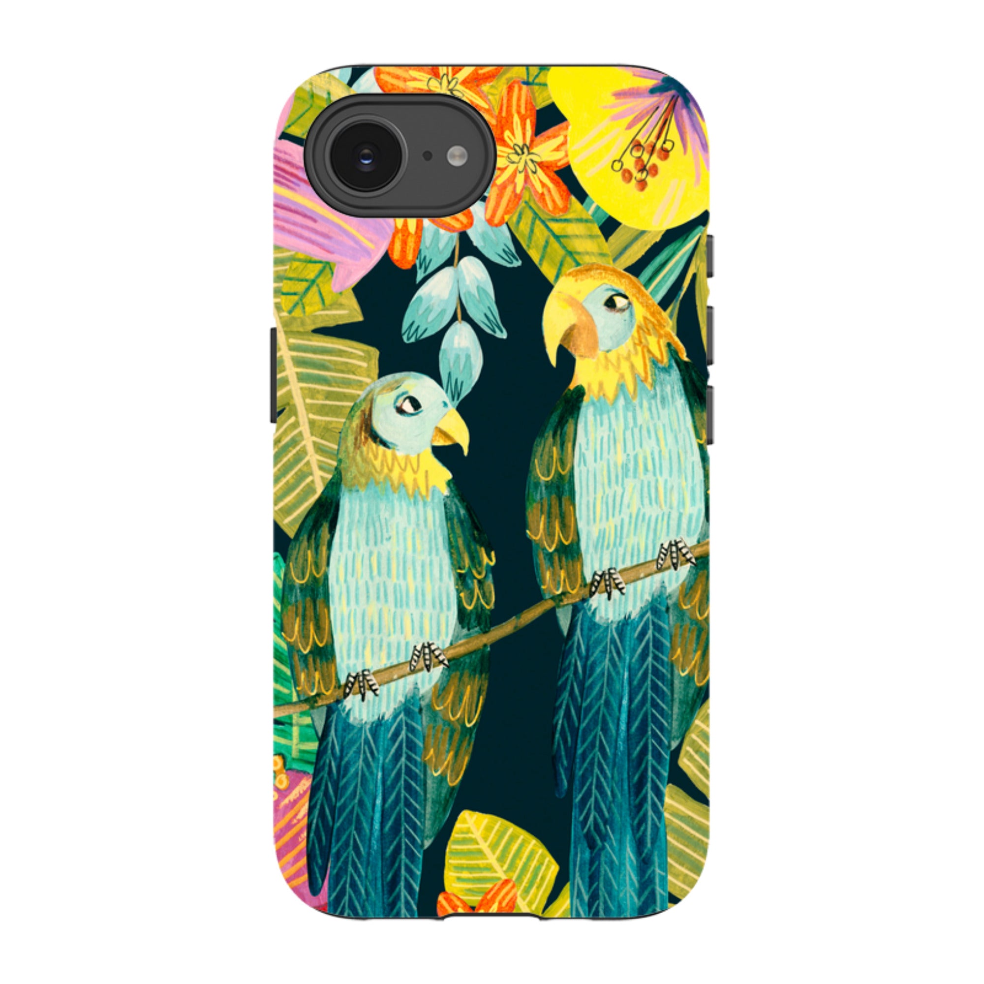 iPhone Tough Case - Papegaai By Caroline Bonne Muller