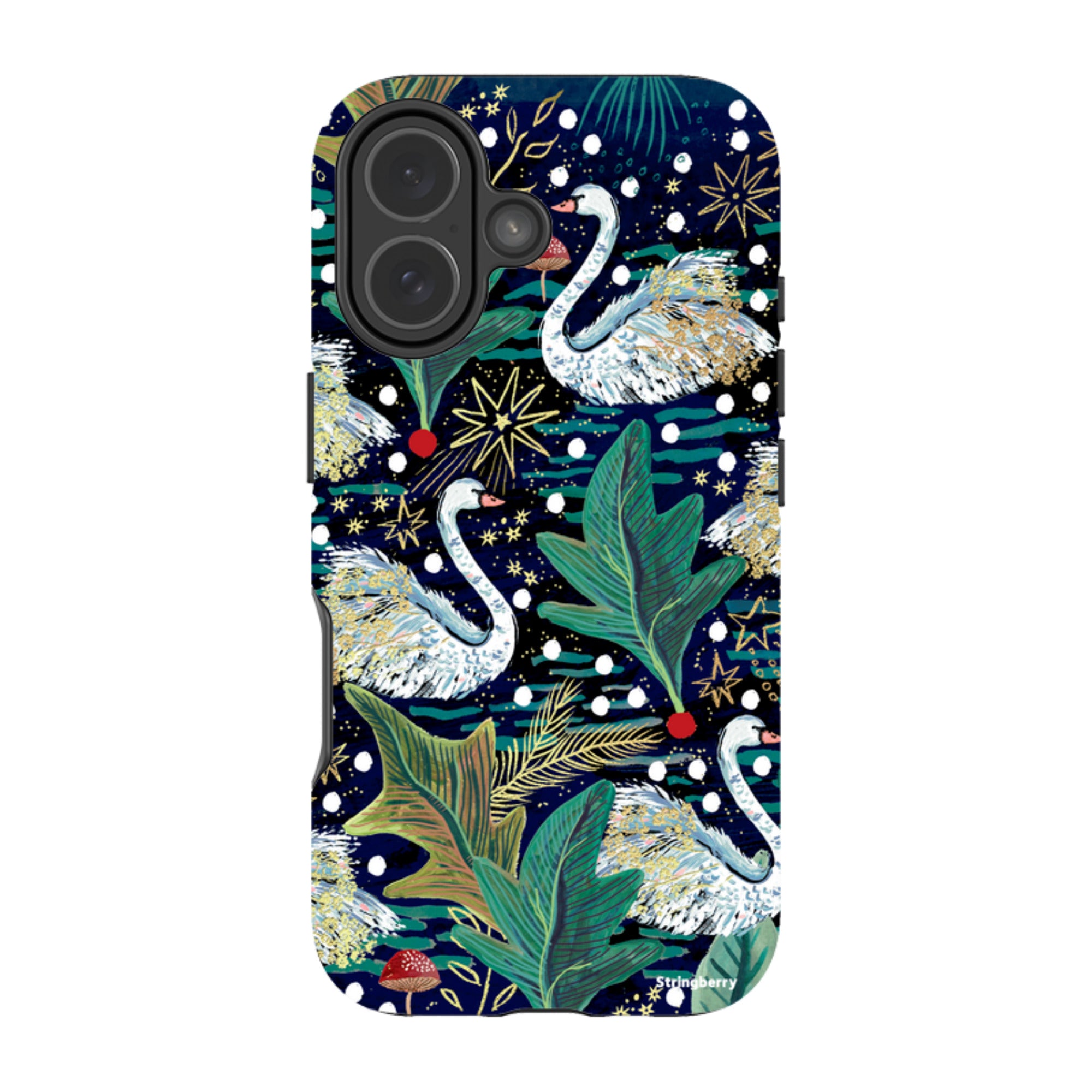 iPhone MagSafe Tough Case - Swan By Emma Frances Grant