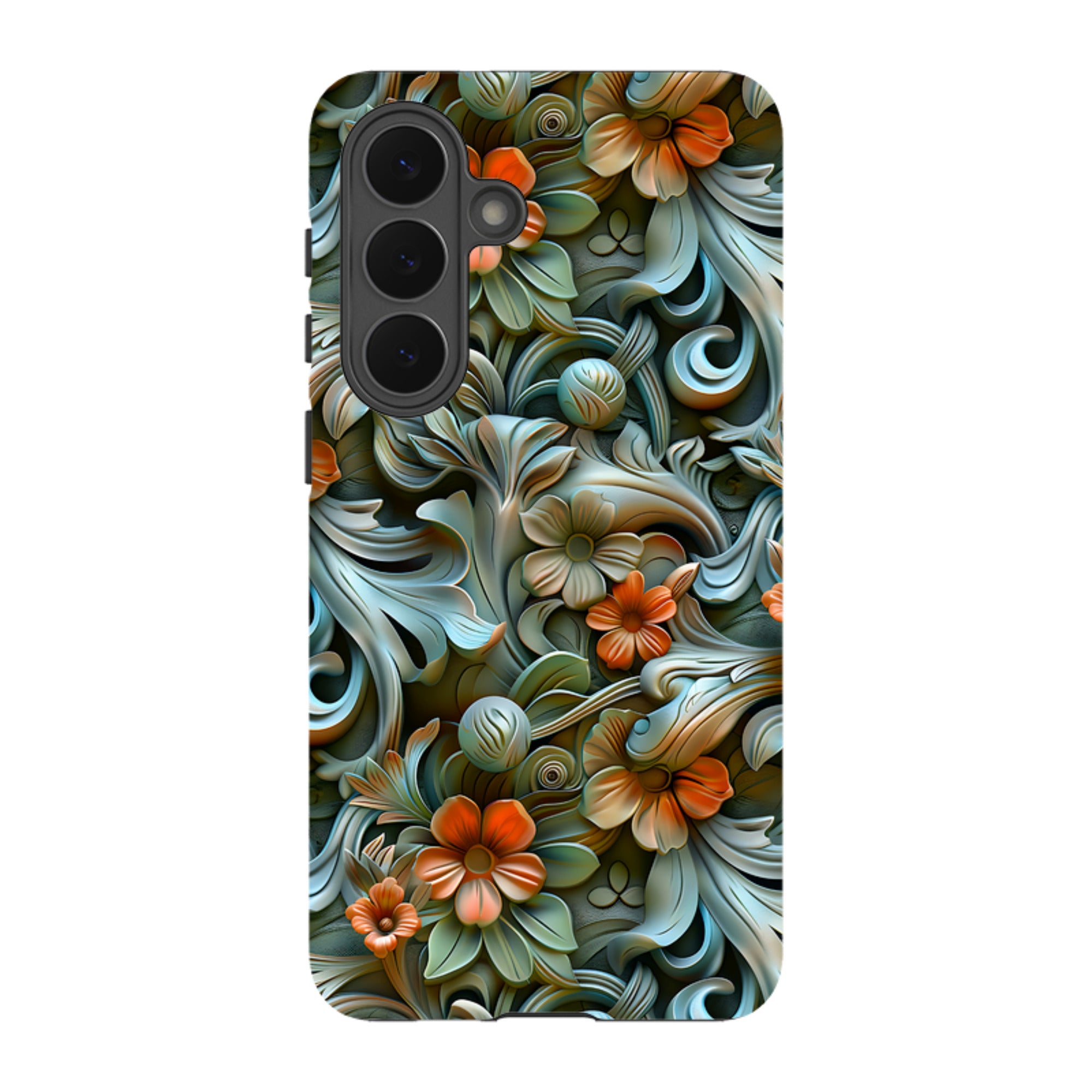Samsung Tough Case - Clover Floral