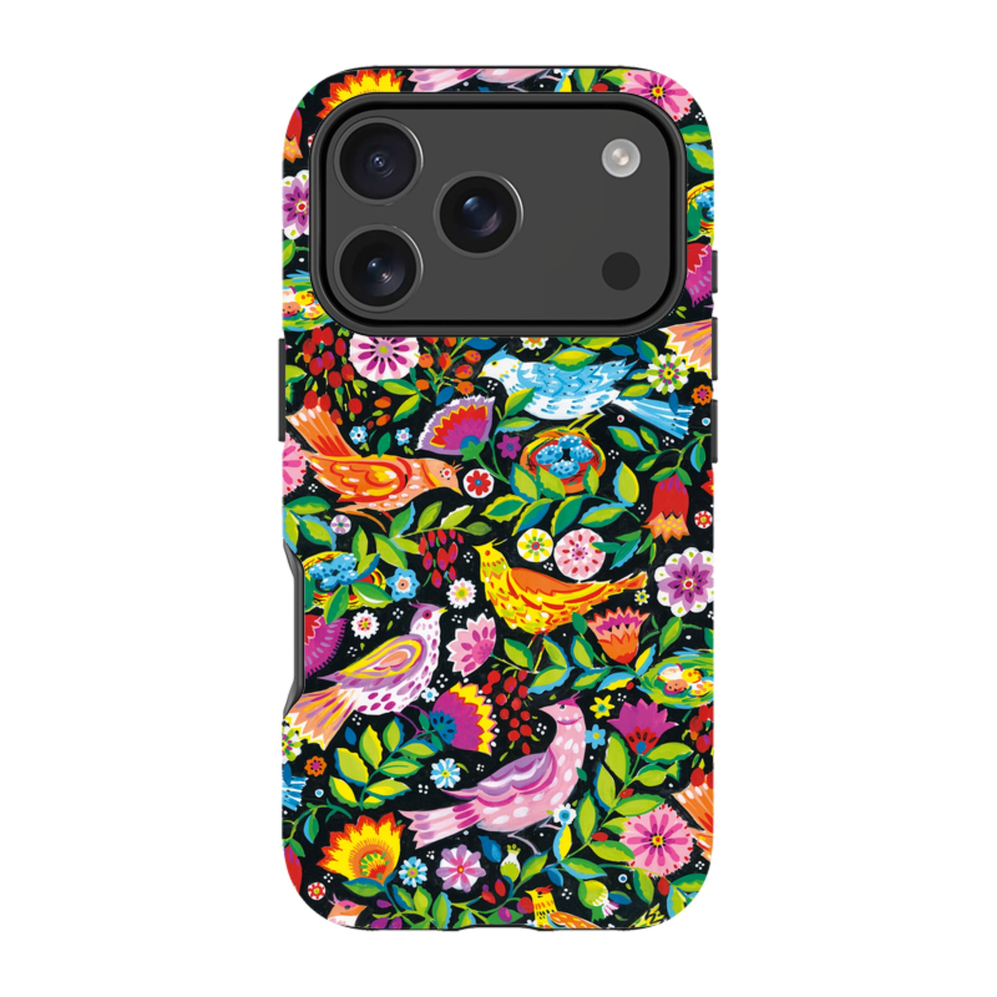 iPhone Tough Case - Folk Birds By Sarah Campbell