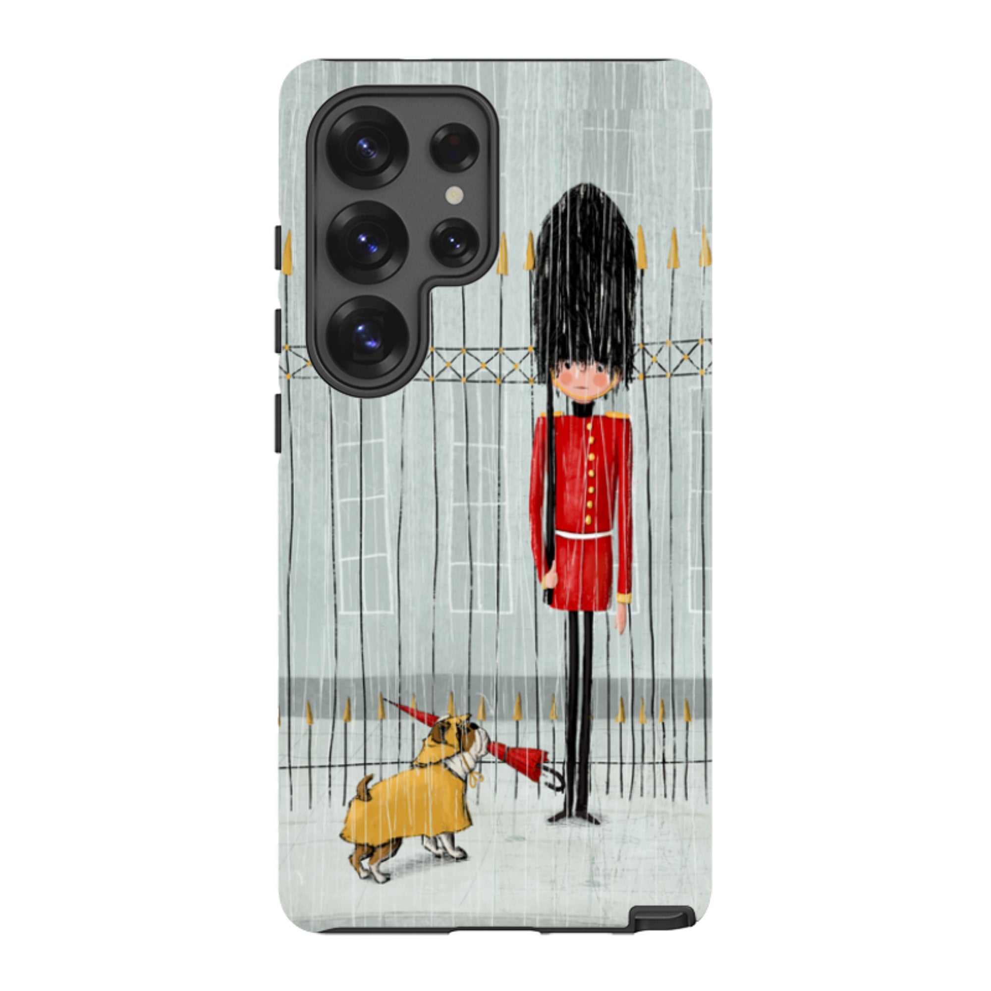 Samsung Tough Case - London In Rain By Maja Lindberg