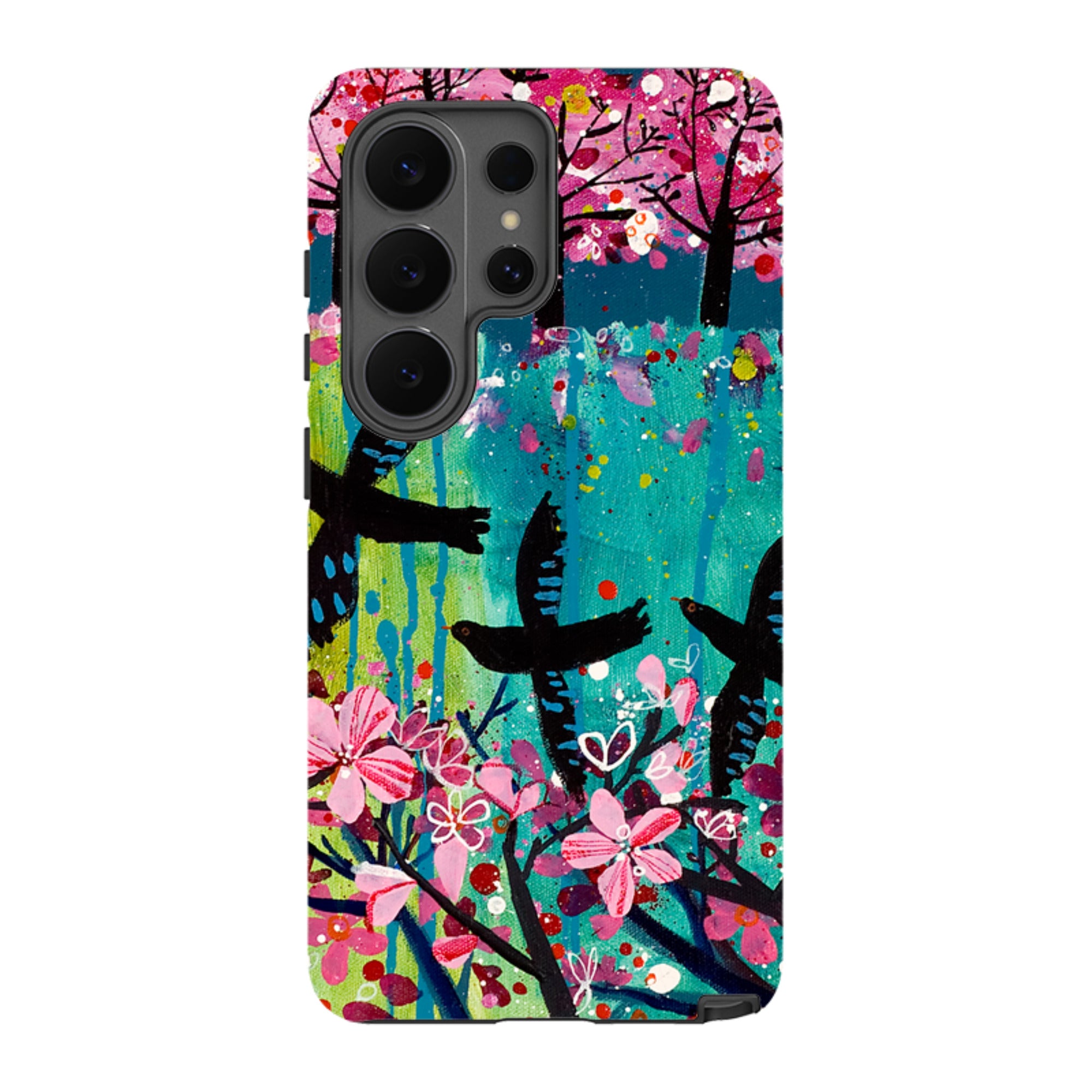 Samsung Tough Case - Blackbirds By Claire West