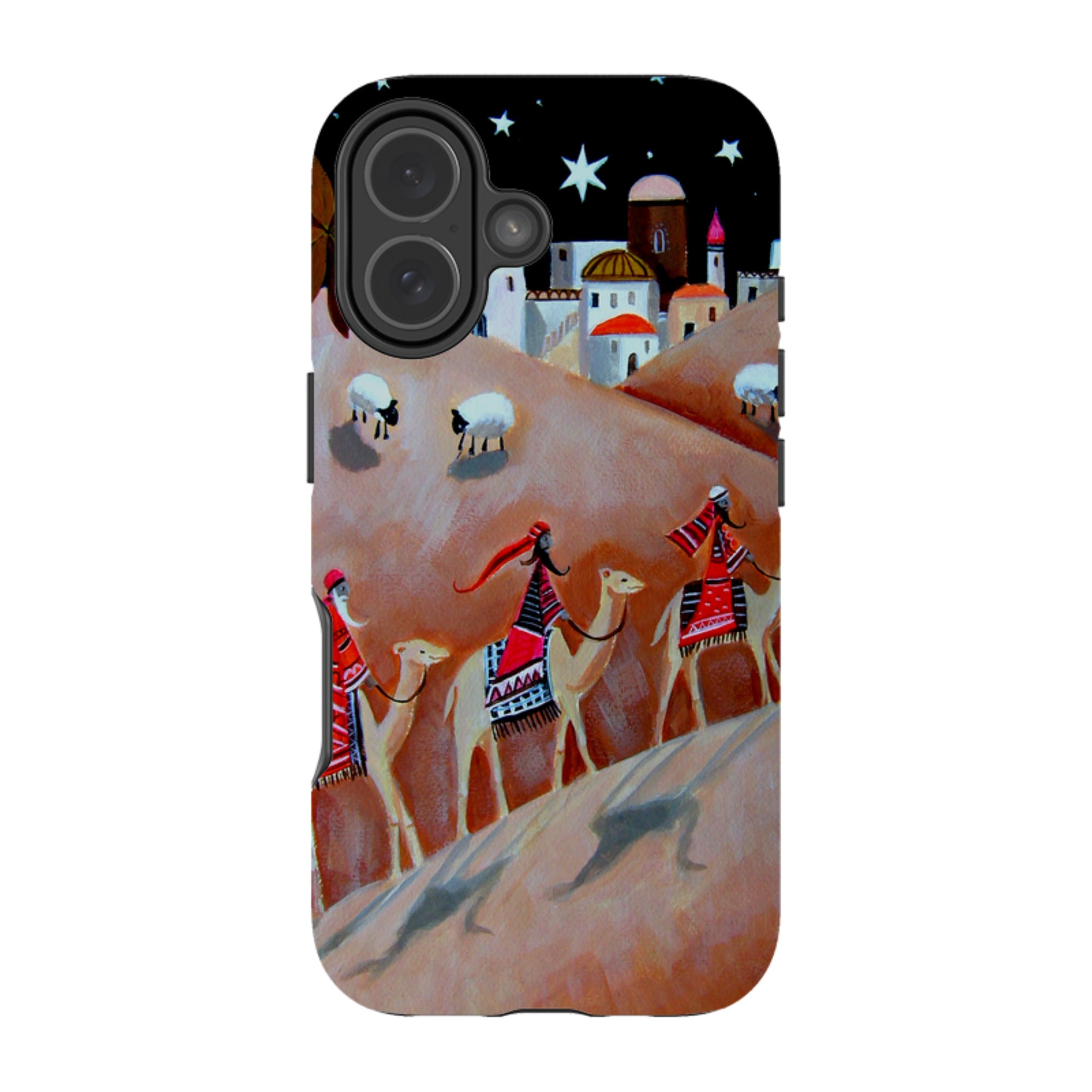 iPhone Tough Case - We Three Kings By Mary Stubberfield