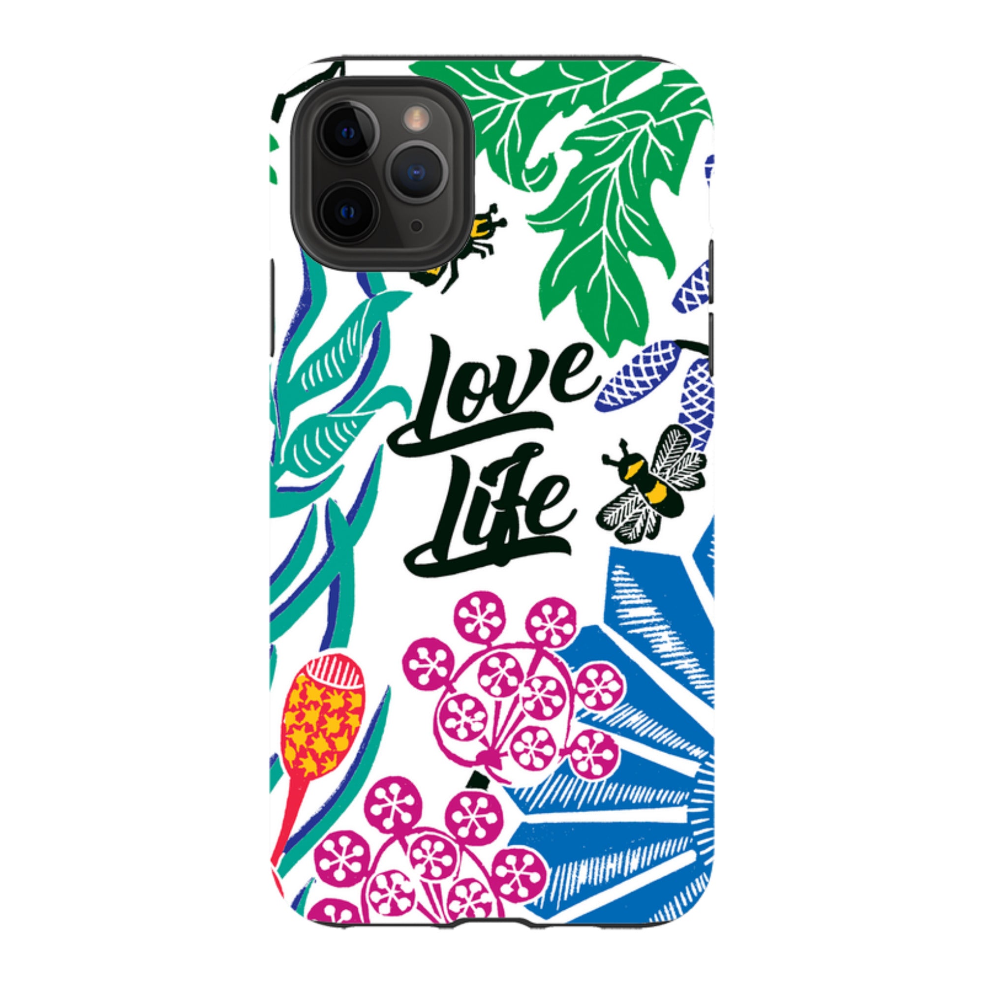 iPhone Tough Case - Love Life By Kate Heiss