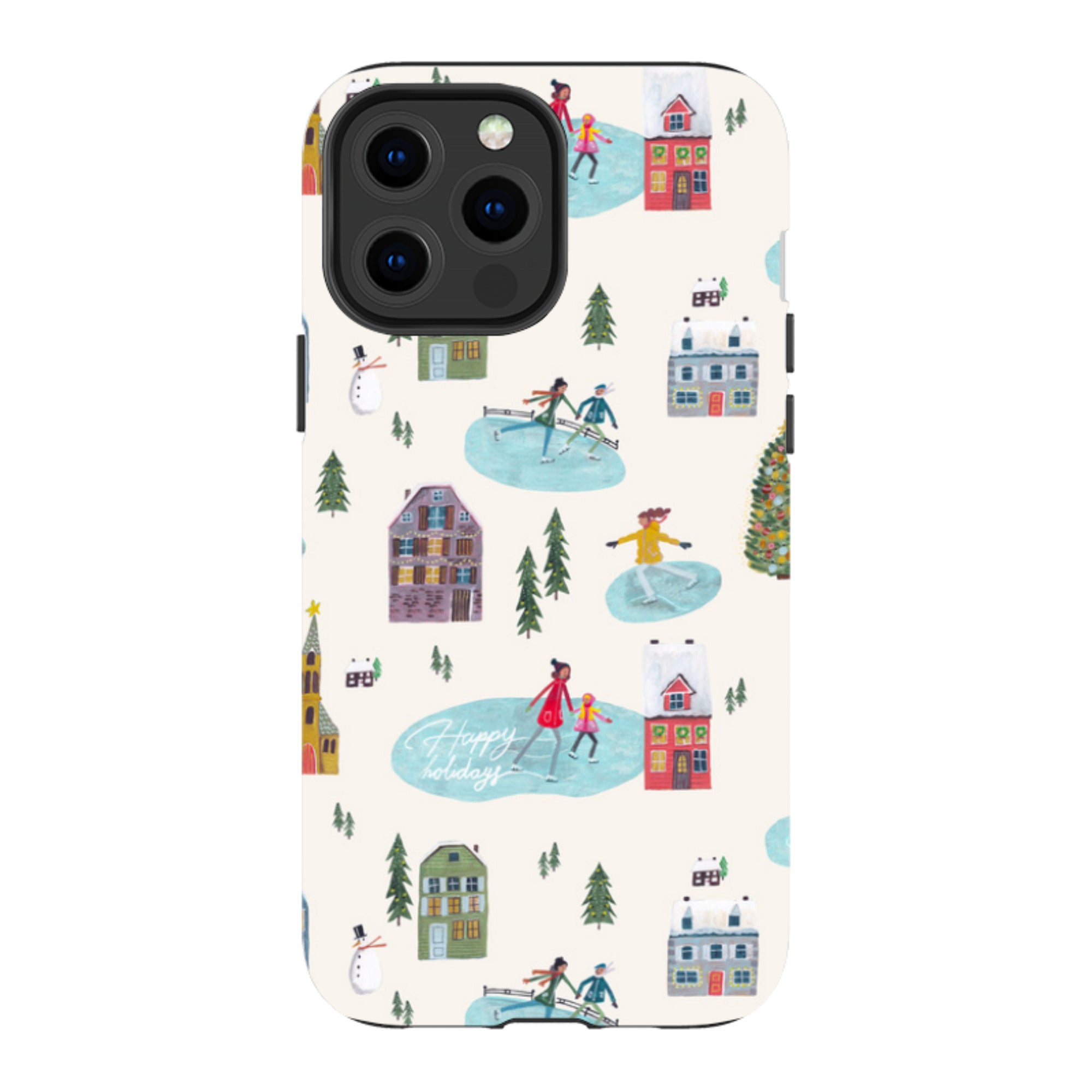 iPhone Tough Case - Happy Holidays By Caroline Bonne Muller