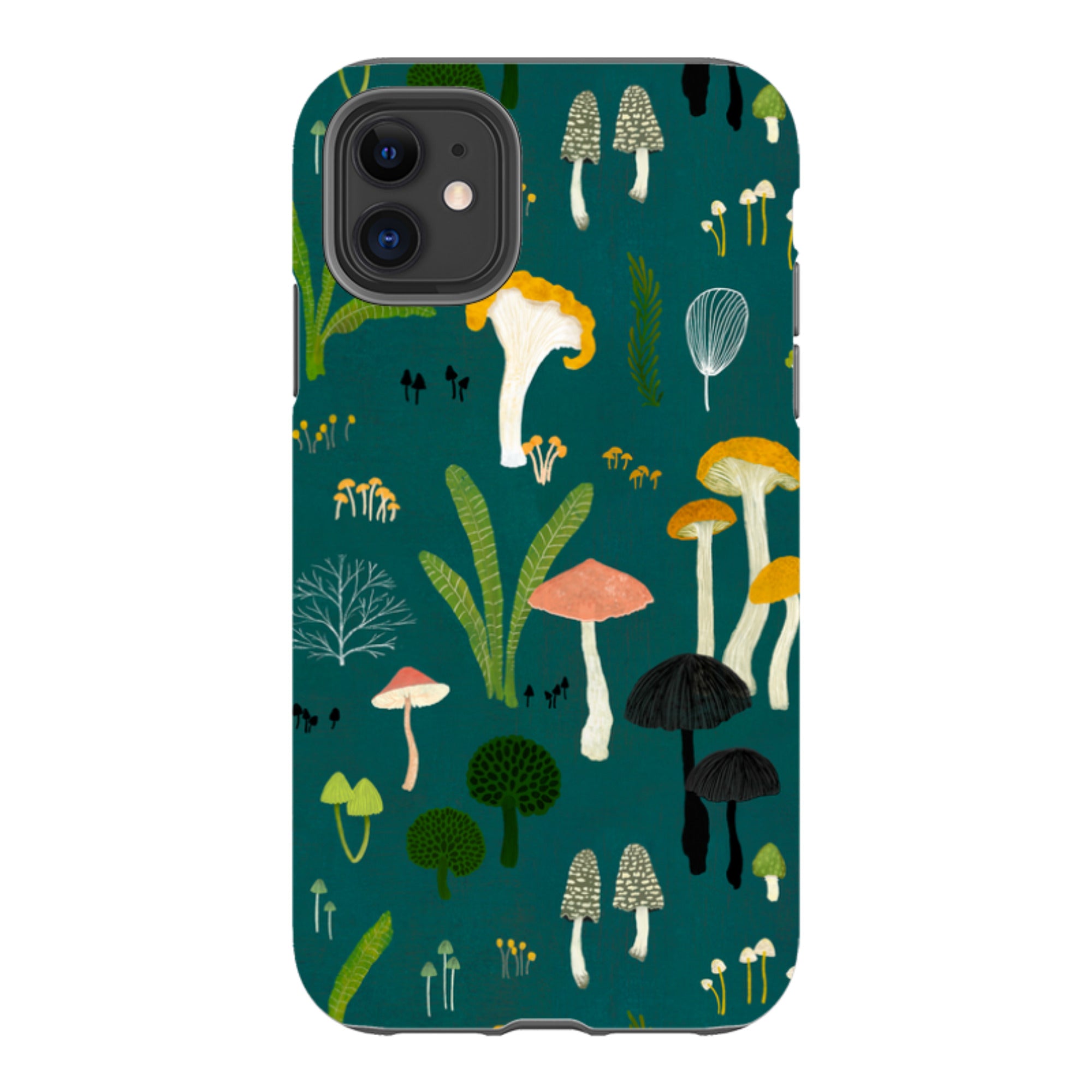 iPhone Tough Case - Mushroom Lake By Katherine Quinn