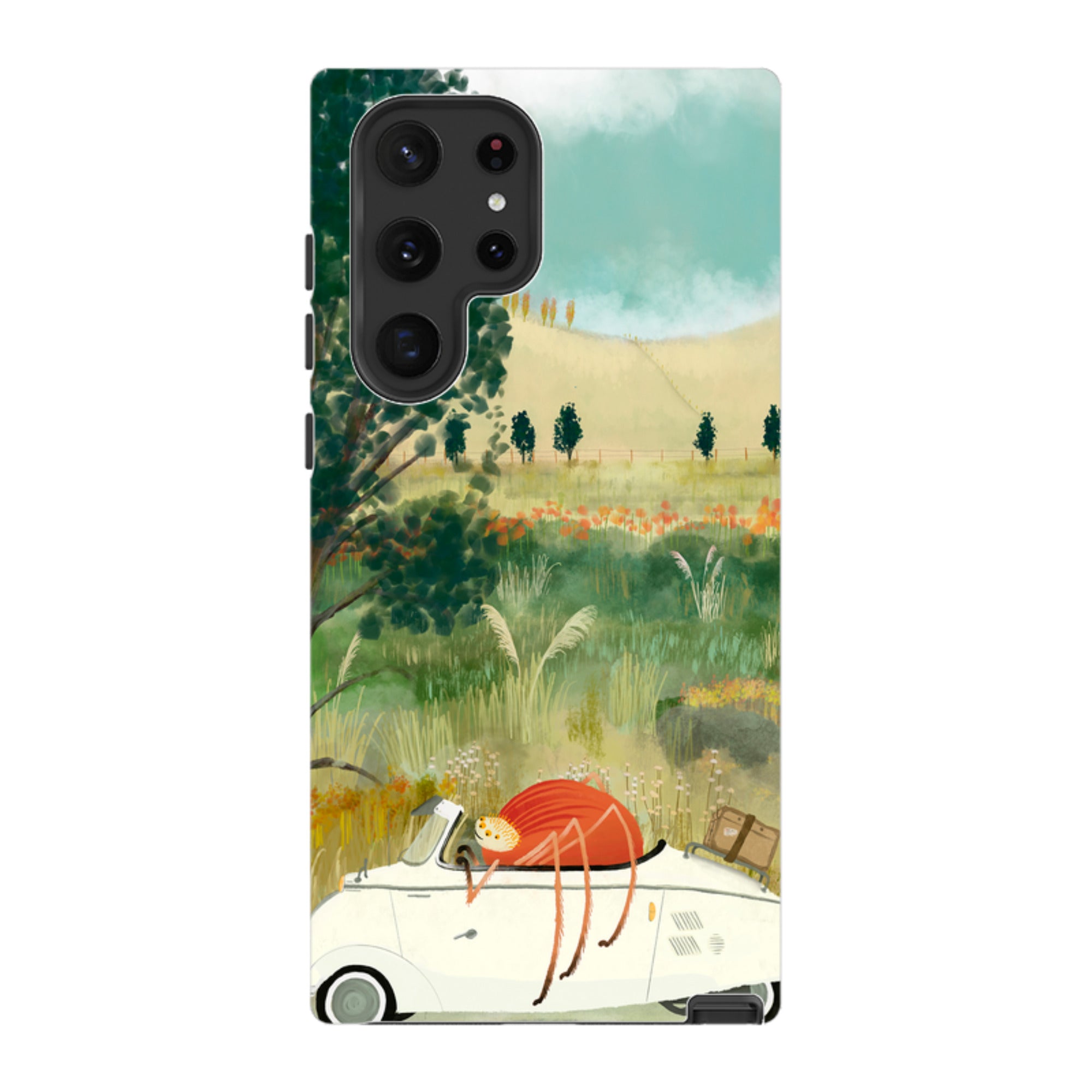 Samsung Tough Case - Happy Travels By Katherine Quinn