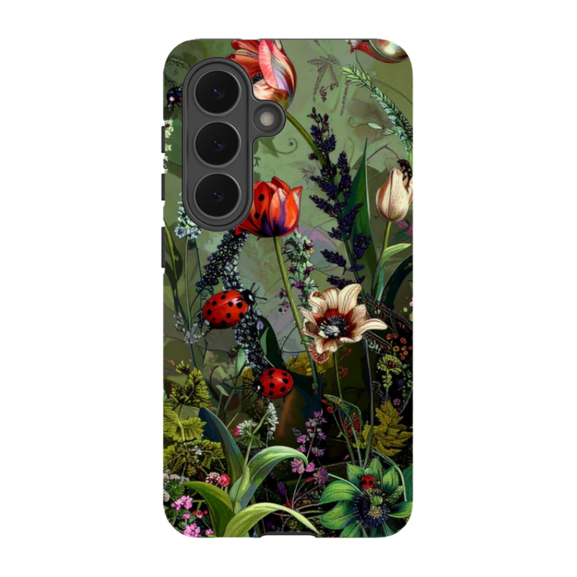 Samsung Tough Case - Green Vyne Ladybirds
