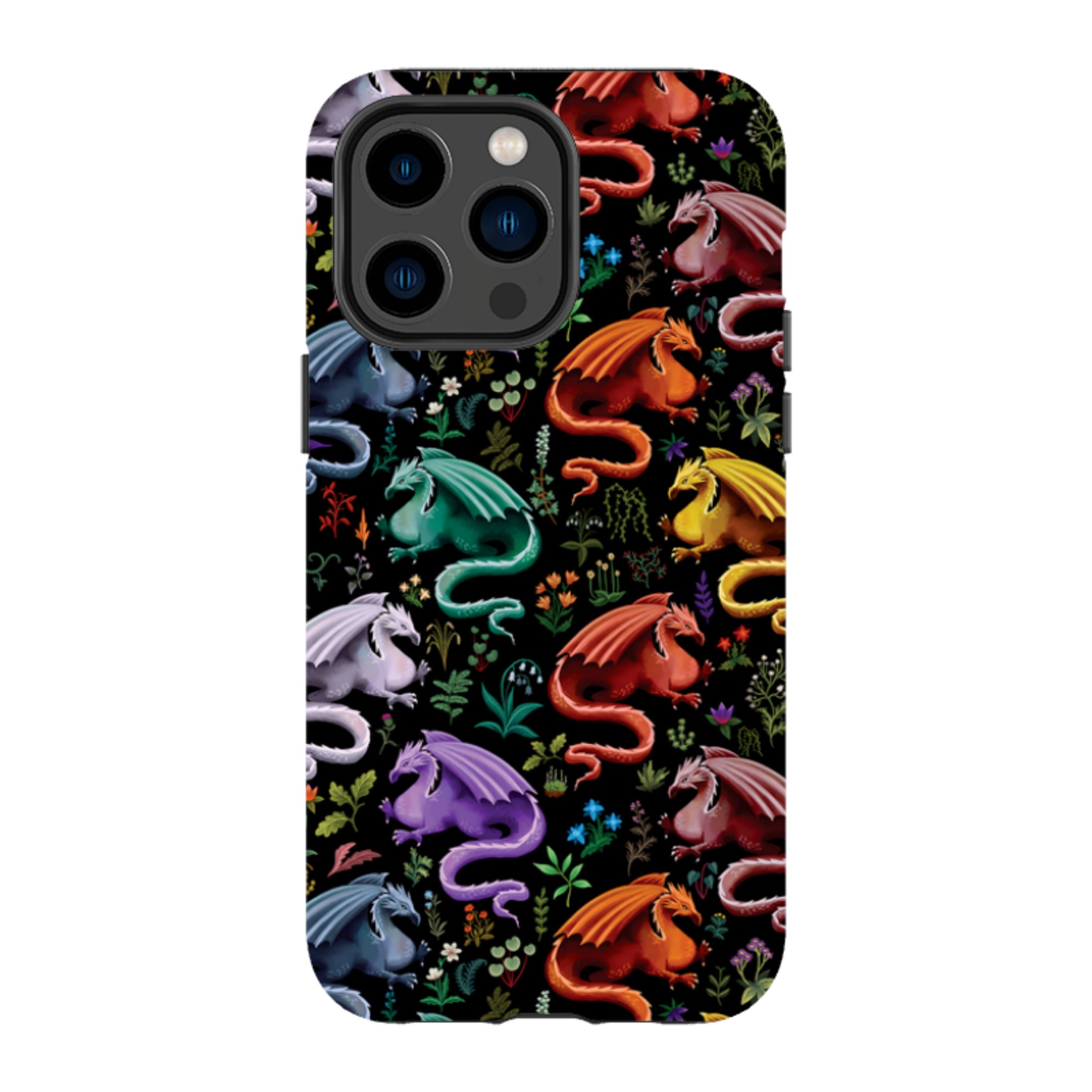 iPhone MagSafe Tough Case - Dragons By Anna Stead