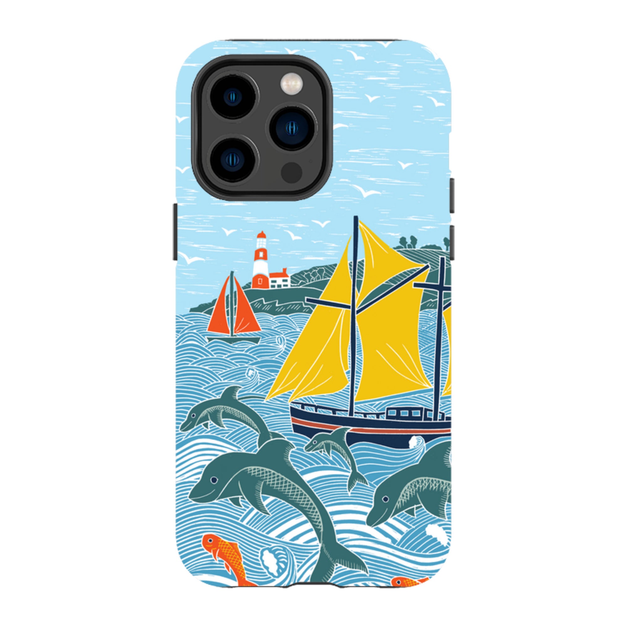 iPhone Case - Dolphins By Kate Heiss