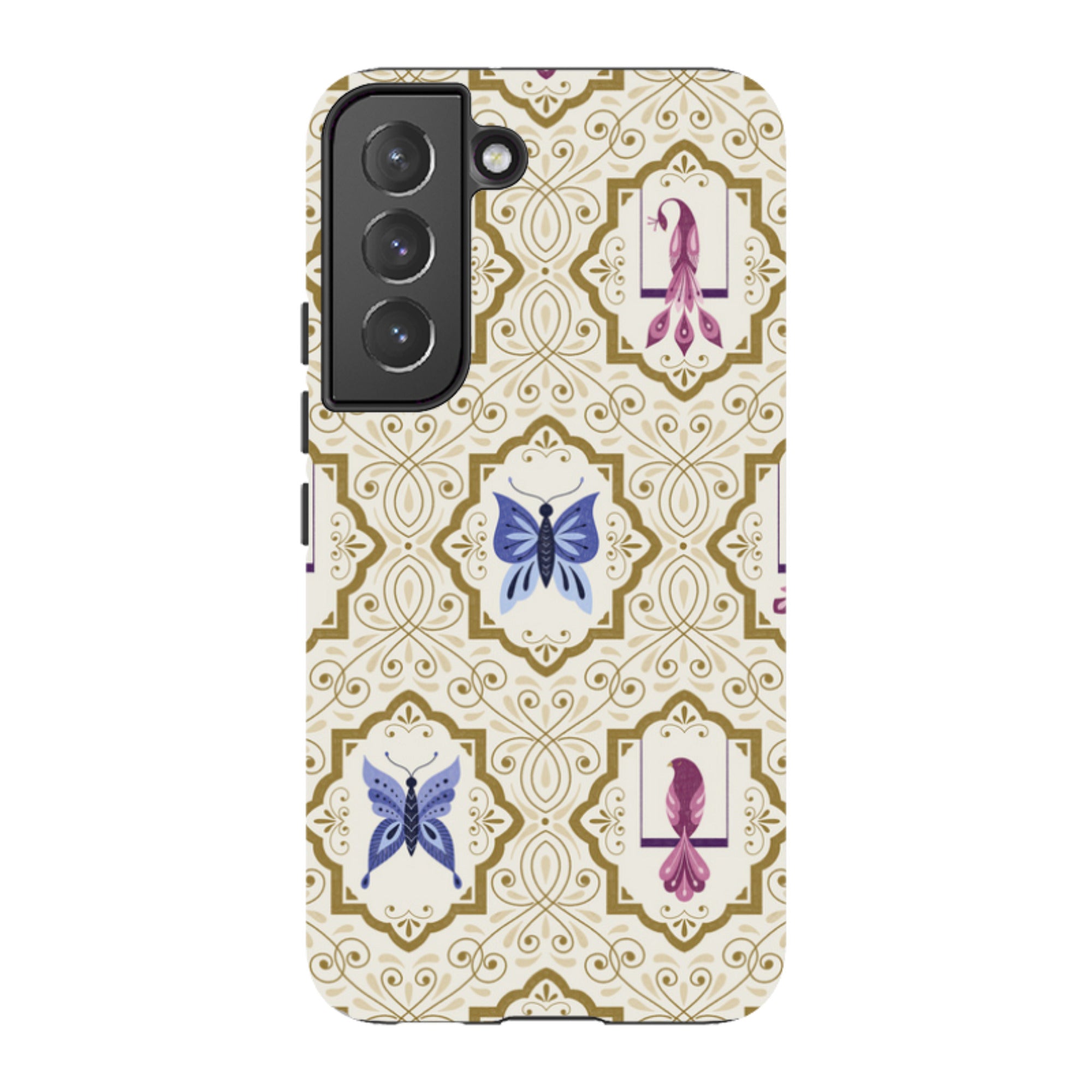 Samsung Tough Case - Wingframes Ivory By Jenny Zemanek