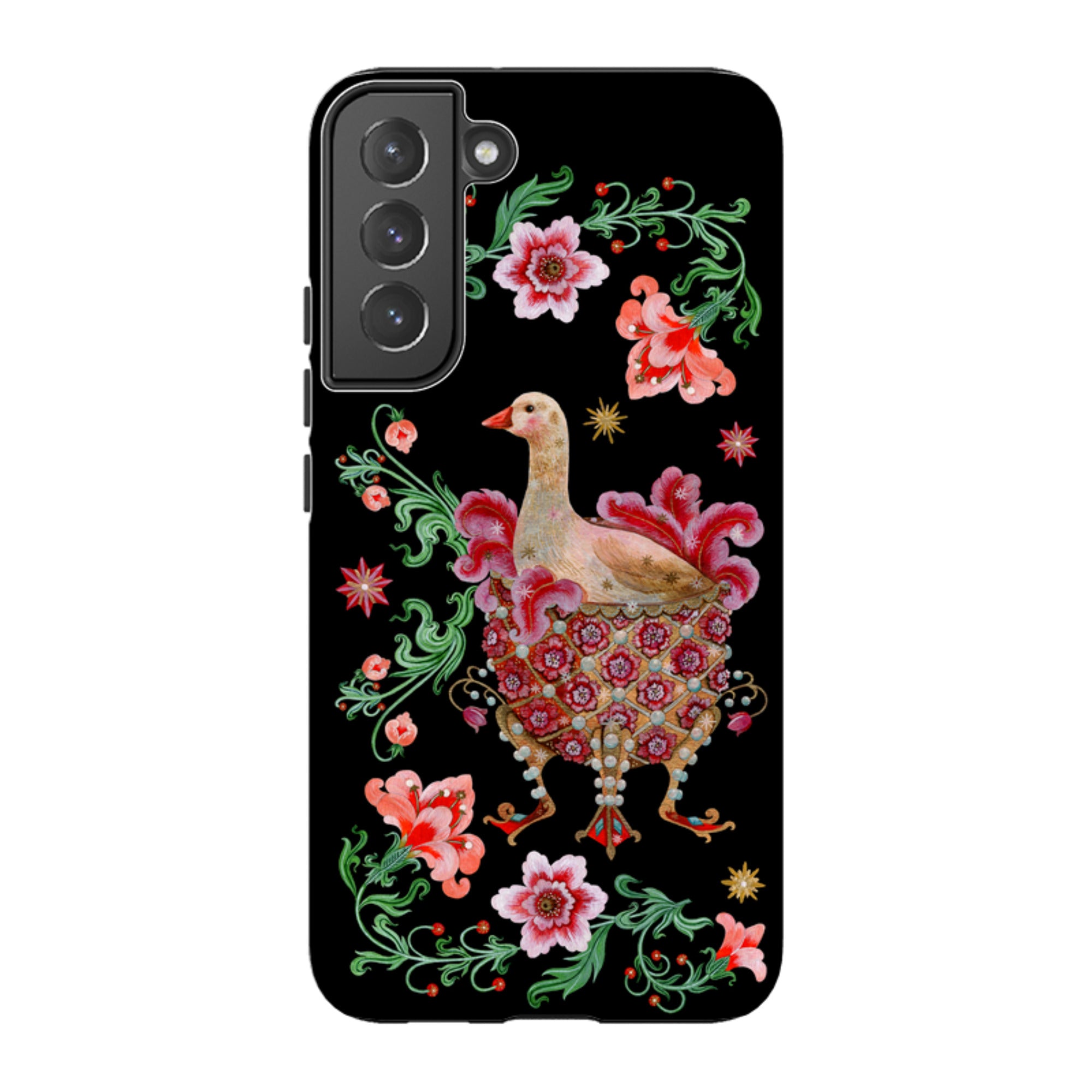 Samsung Tough  Case - Six Geese A Laying By Maria Matos