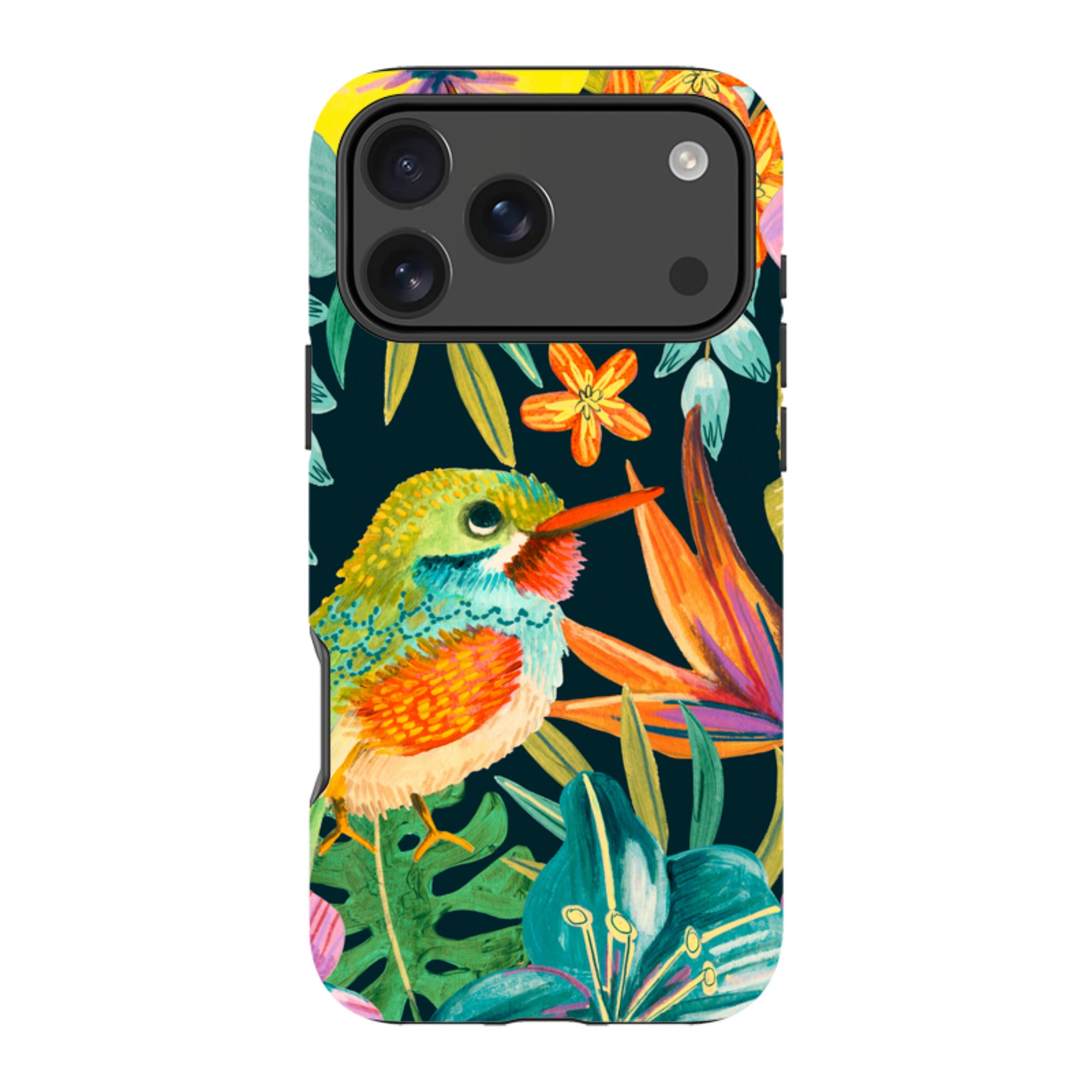 iPhone MagSafe Tough Case -  Tropical Bird By Caroline Bonne Muller