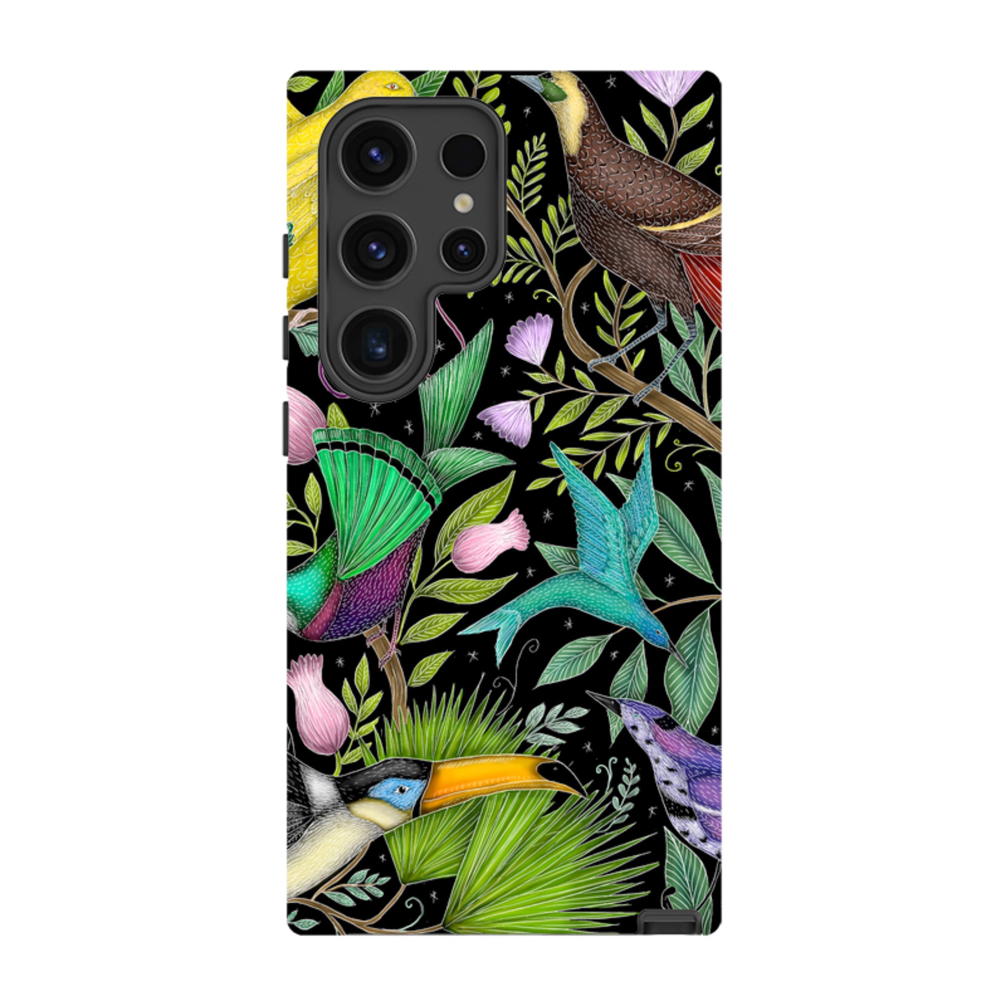 Samsung Tough Case - Exotic Birds By Catherine Rowe