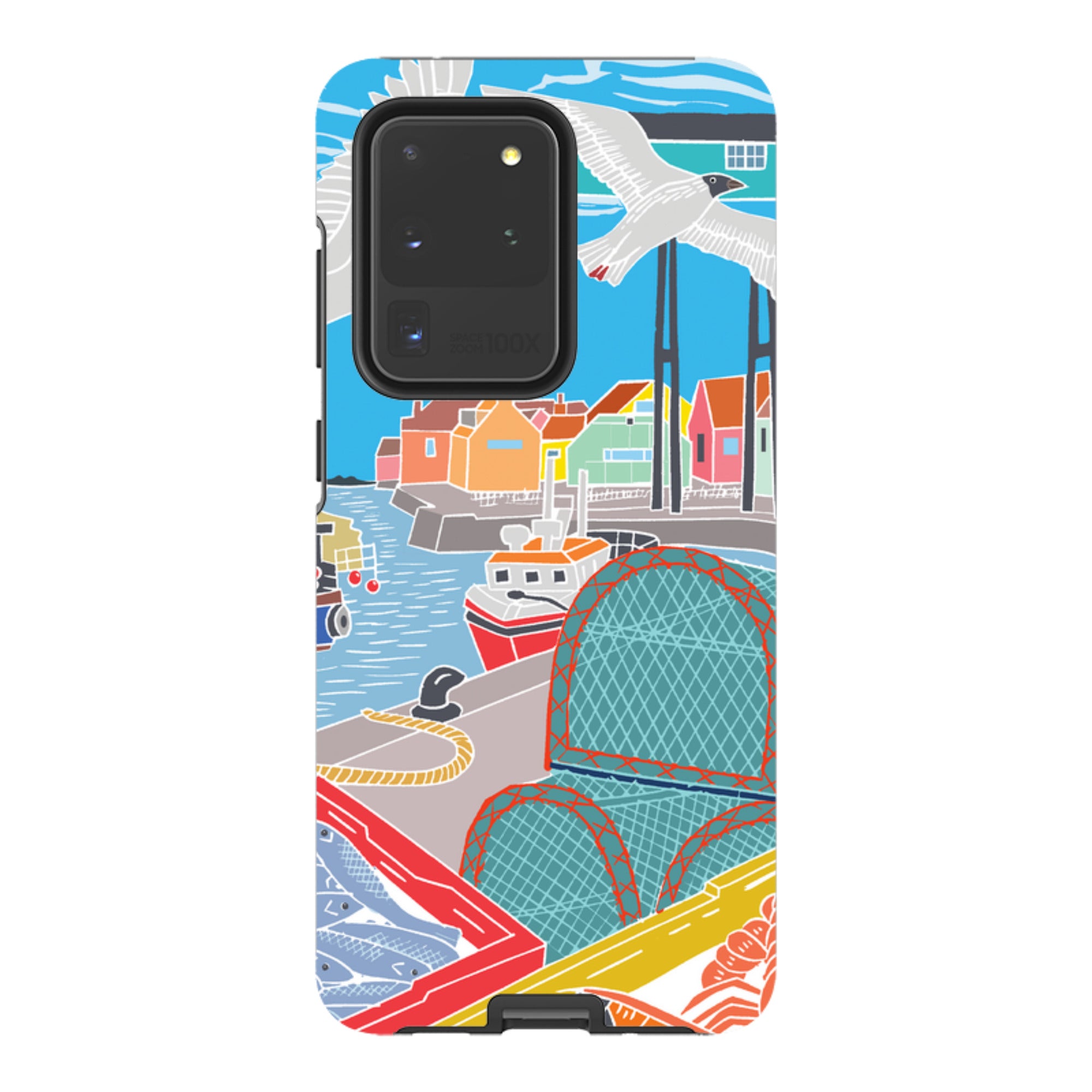 Samsung Tough Case - Bright Houses By Kate Heiss