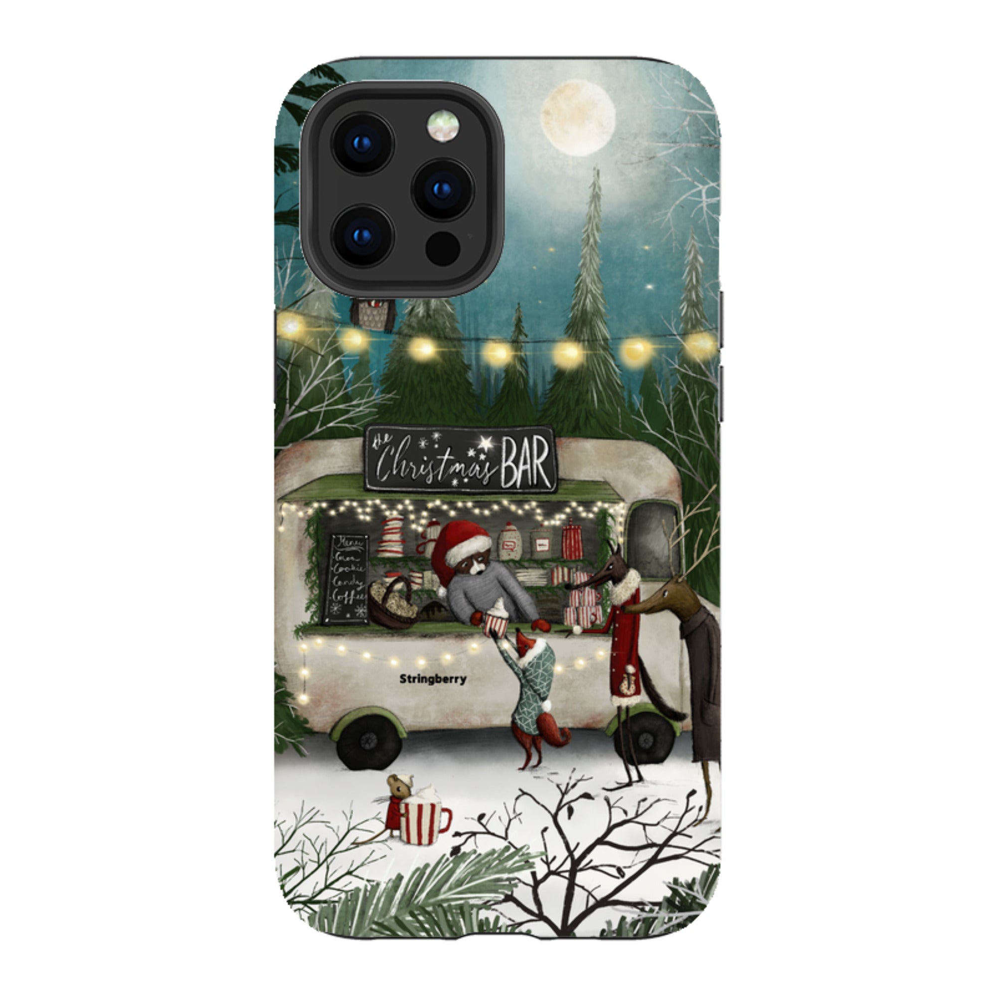 iPhone Tough Case - Christmas Bar By Maja Lindberg