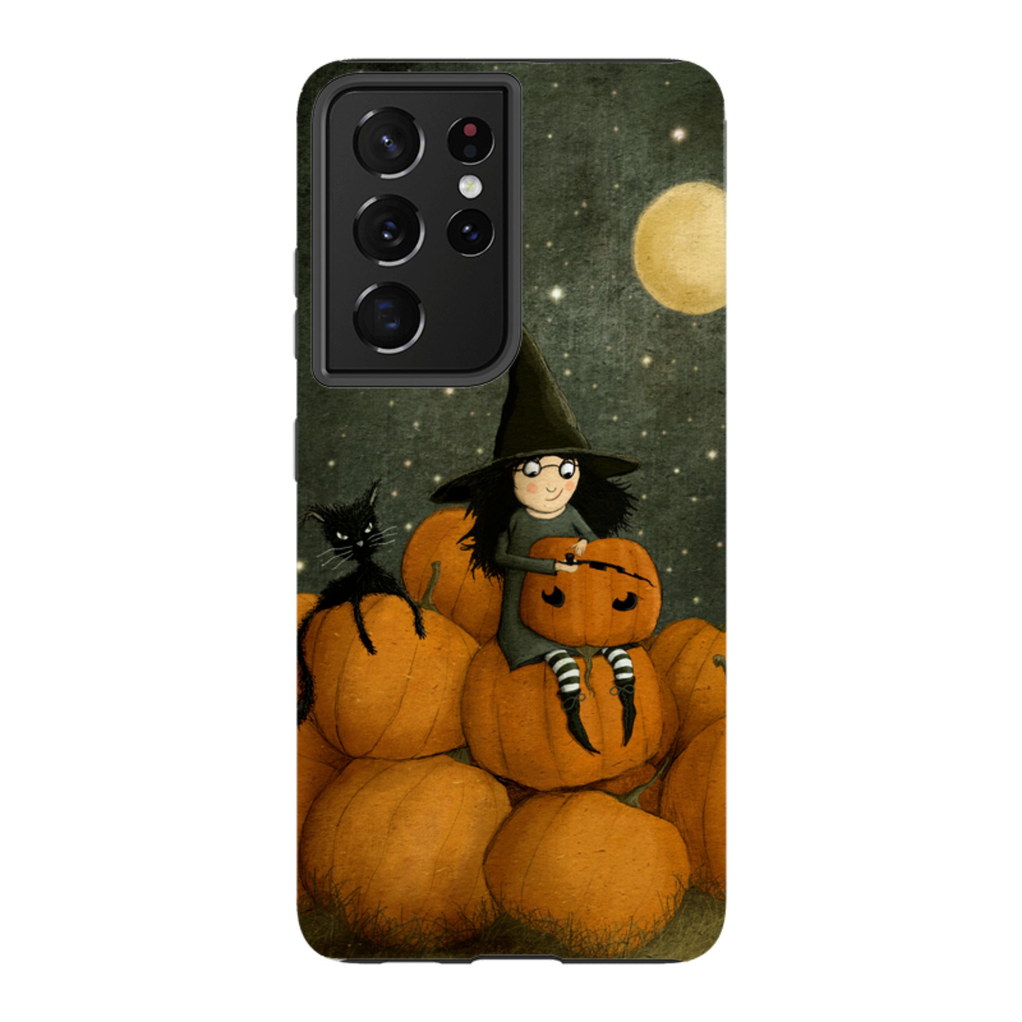 Samsung Tough Case - Pumpkin Witch By Maja Lindberg