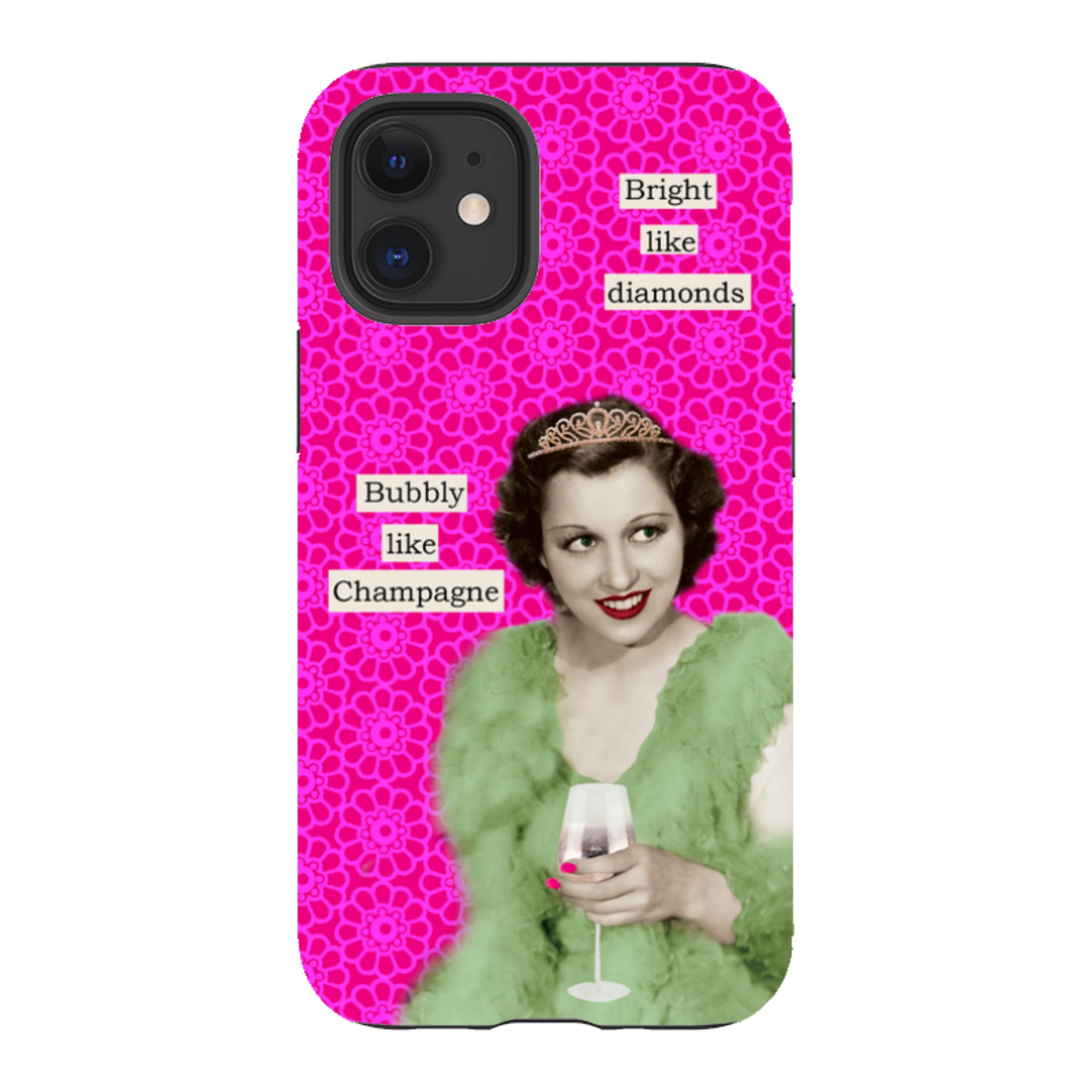 iPhone Tough Case - Bright Like Diamonds By Clare Jordan