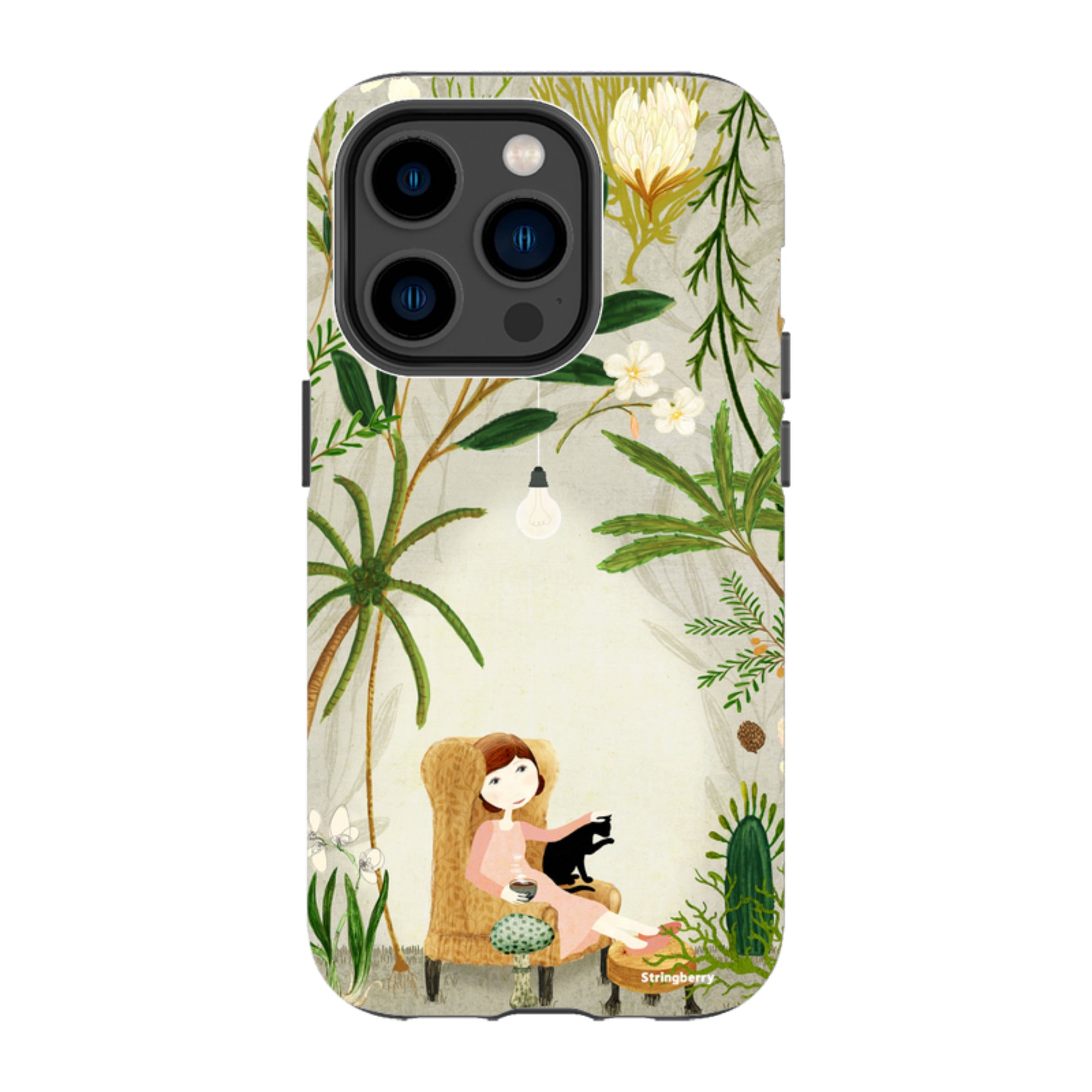 iPhone Tough Case - Imaginarium Garden I By Katherine Quinn