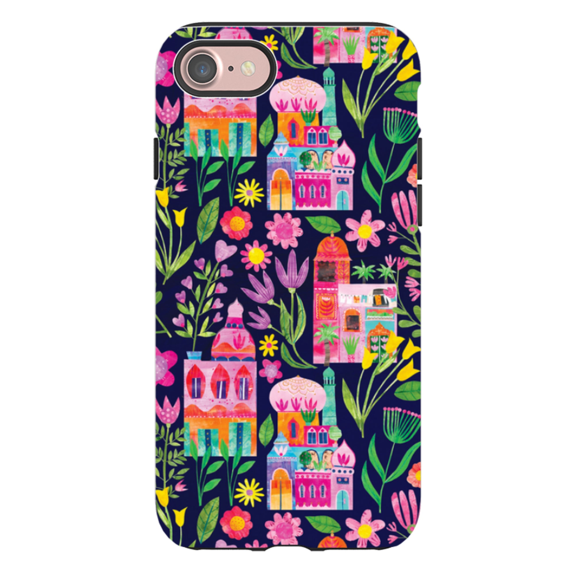 iPhone Tough Case - Indian Summer Dark By Tracey English