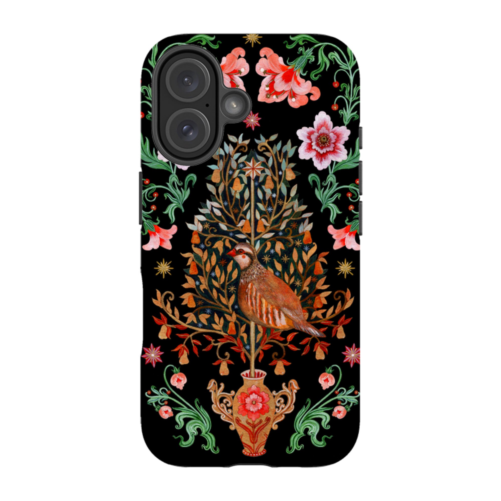 iPhone MagSafe Tough Case - Partridge Pear Tree By Maria Matos