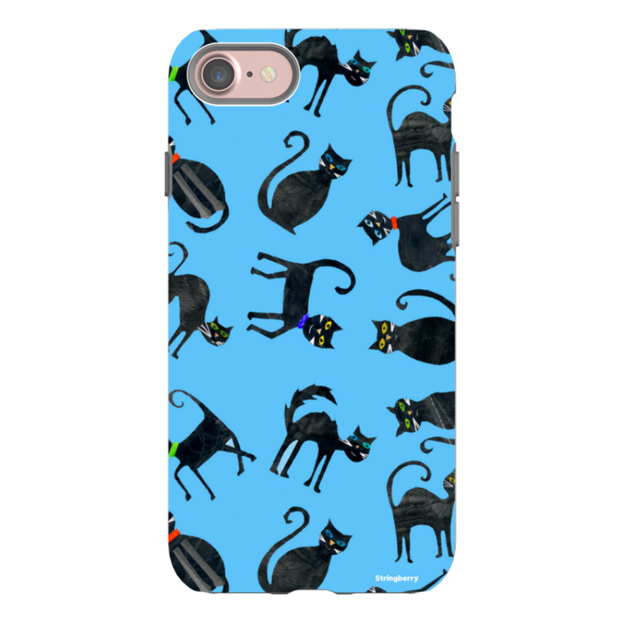 iPhone Tough Case - Tossed Cats By Tracey English