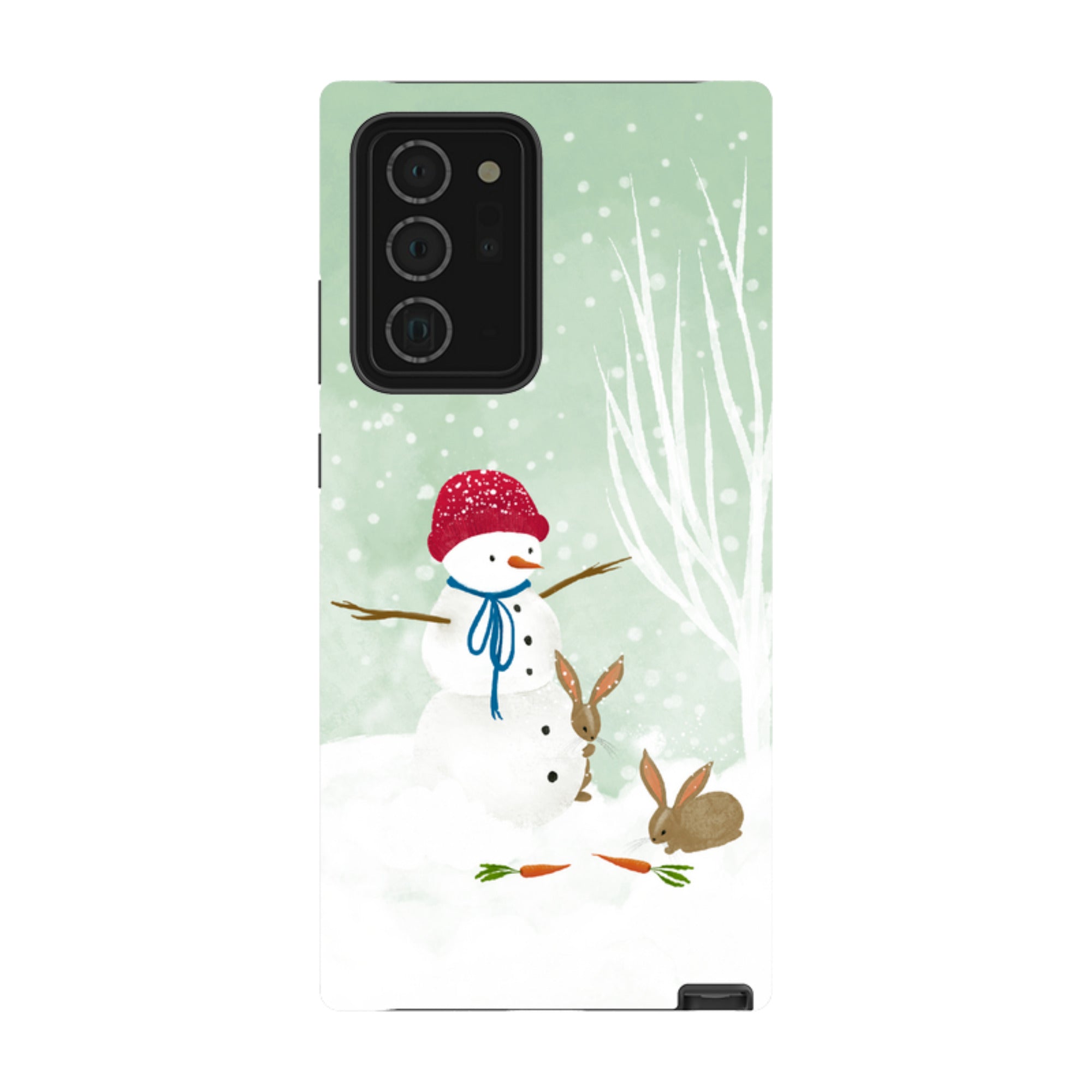 Samsung Tough Case - Snowman By Katherine Quinn