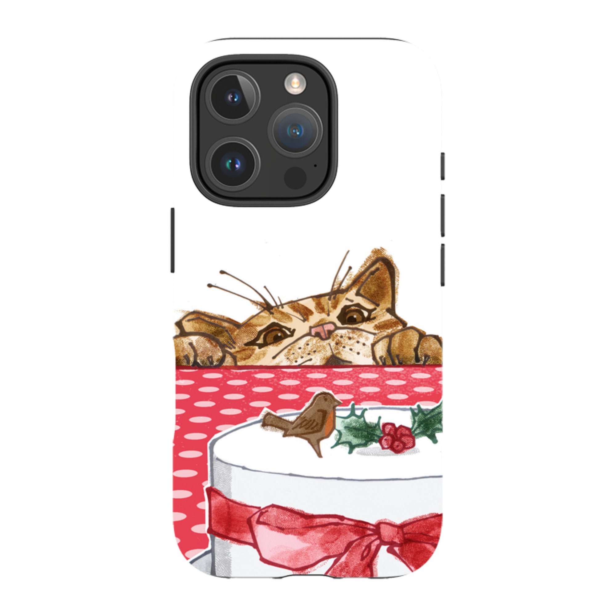 iPhone Tough Case - Cake Cat By Liane Payne