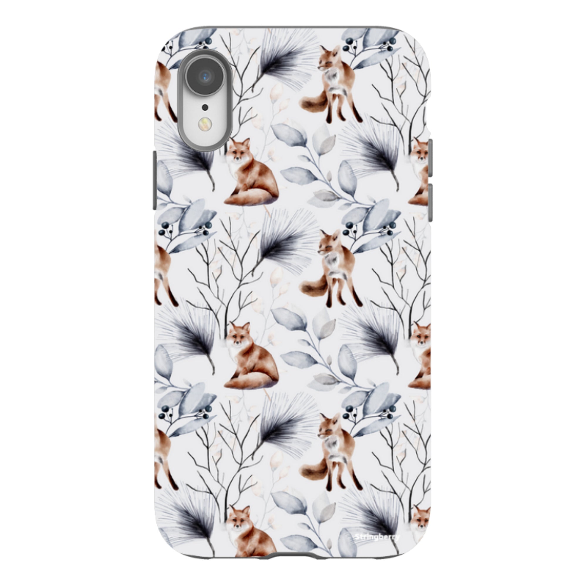 iPhone Tough Case - Foxy Xmas II