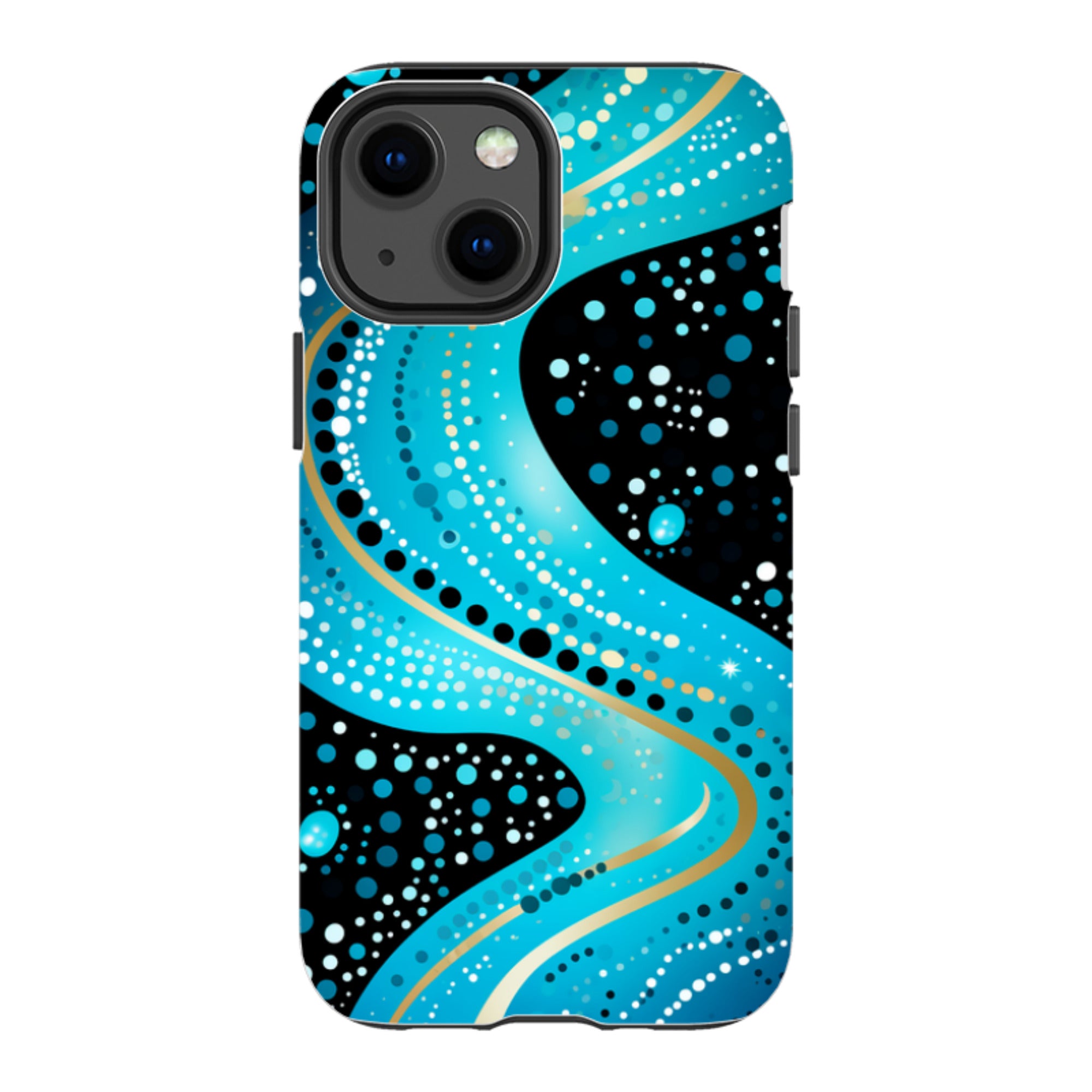 iPhone Tough Case -Blue Wave