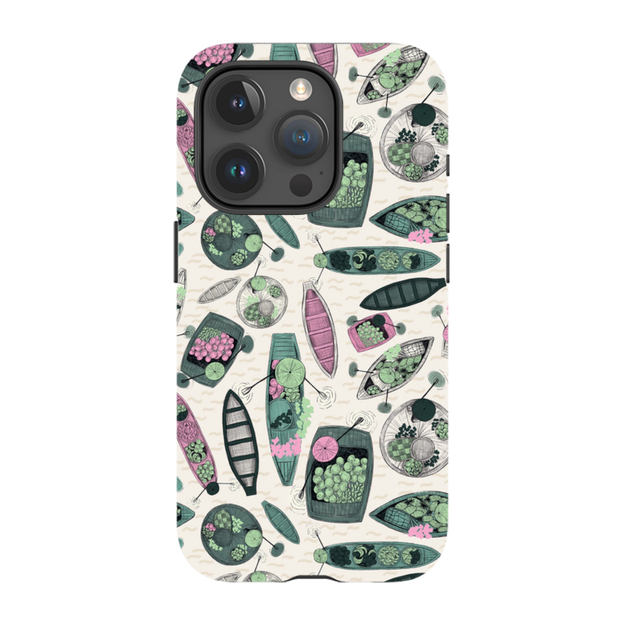 iPhone Tough Case - Floating Markets B By Jade Mosinski